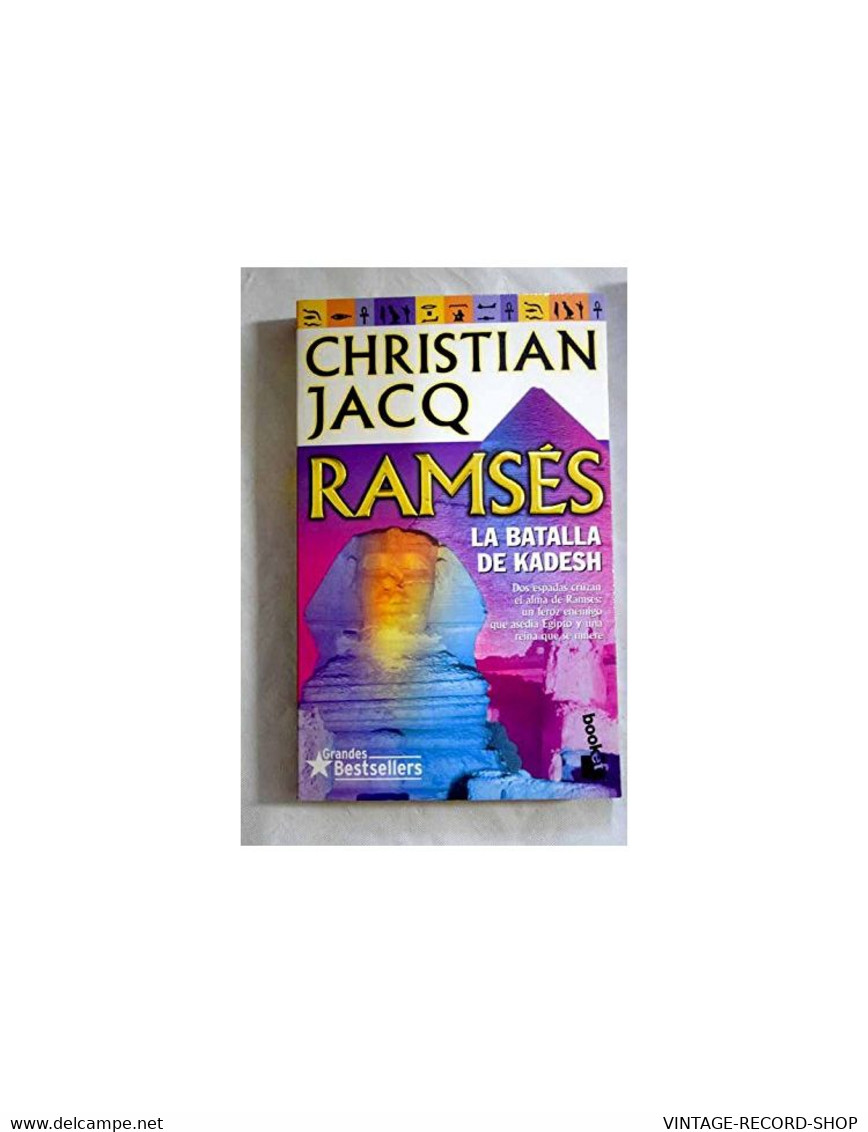 RAMSES LA BATALLA DE KADESH CHRISTIAN JACQ -USED SPANISH EDITION USED - Andere & Zonder Classificatie