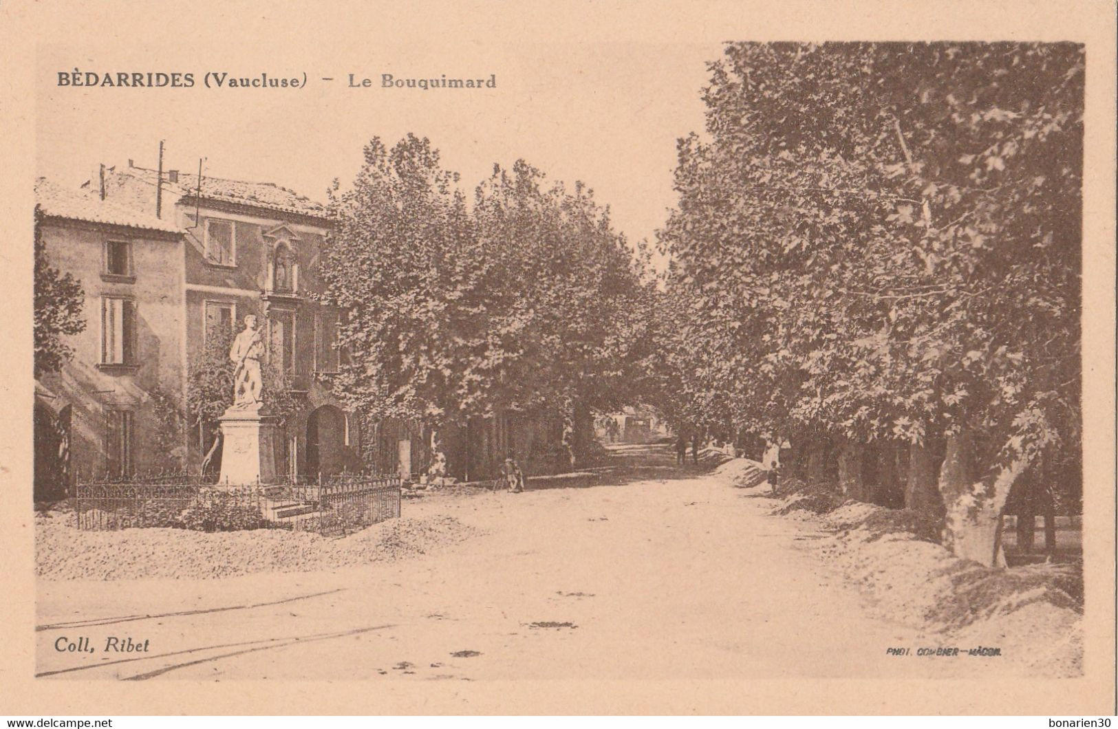 CPA 84  BEDARRIDES LE BOUQUIMARD - Bedarrides