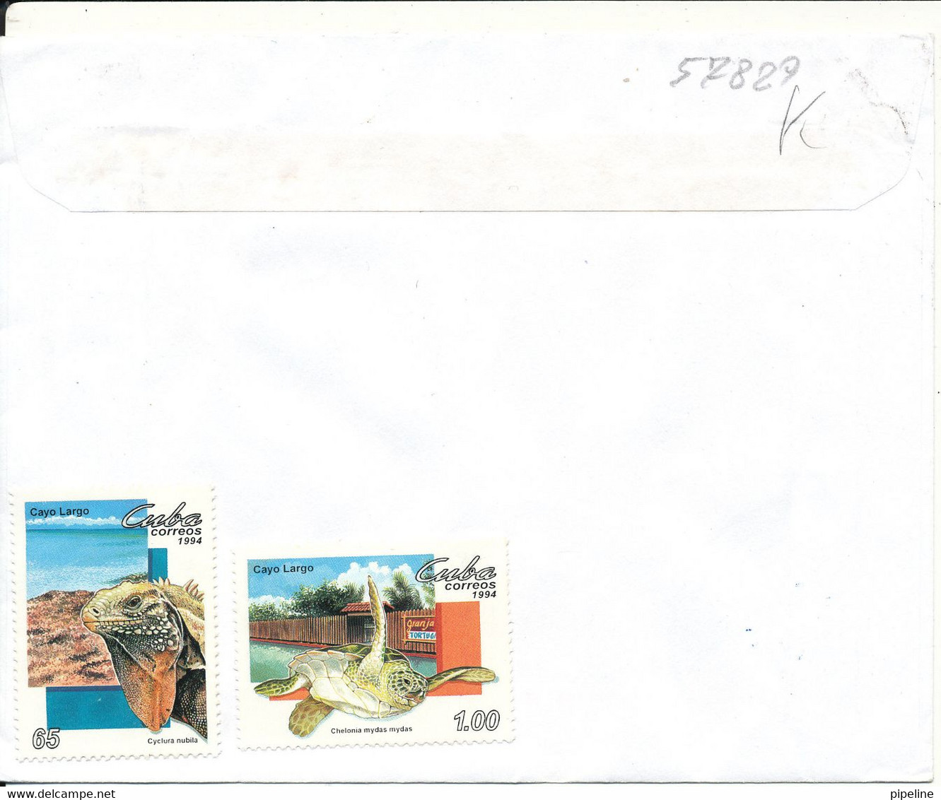 Cuba Registered Cover Sent To Germany With More Topic Stamps On Front And Backside Of The Cover - Cartas & Documentos