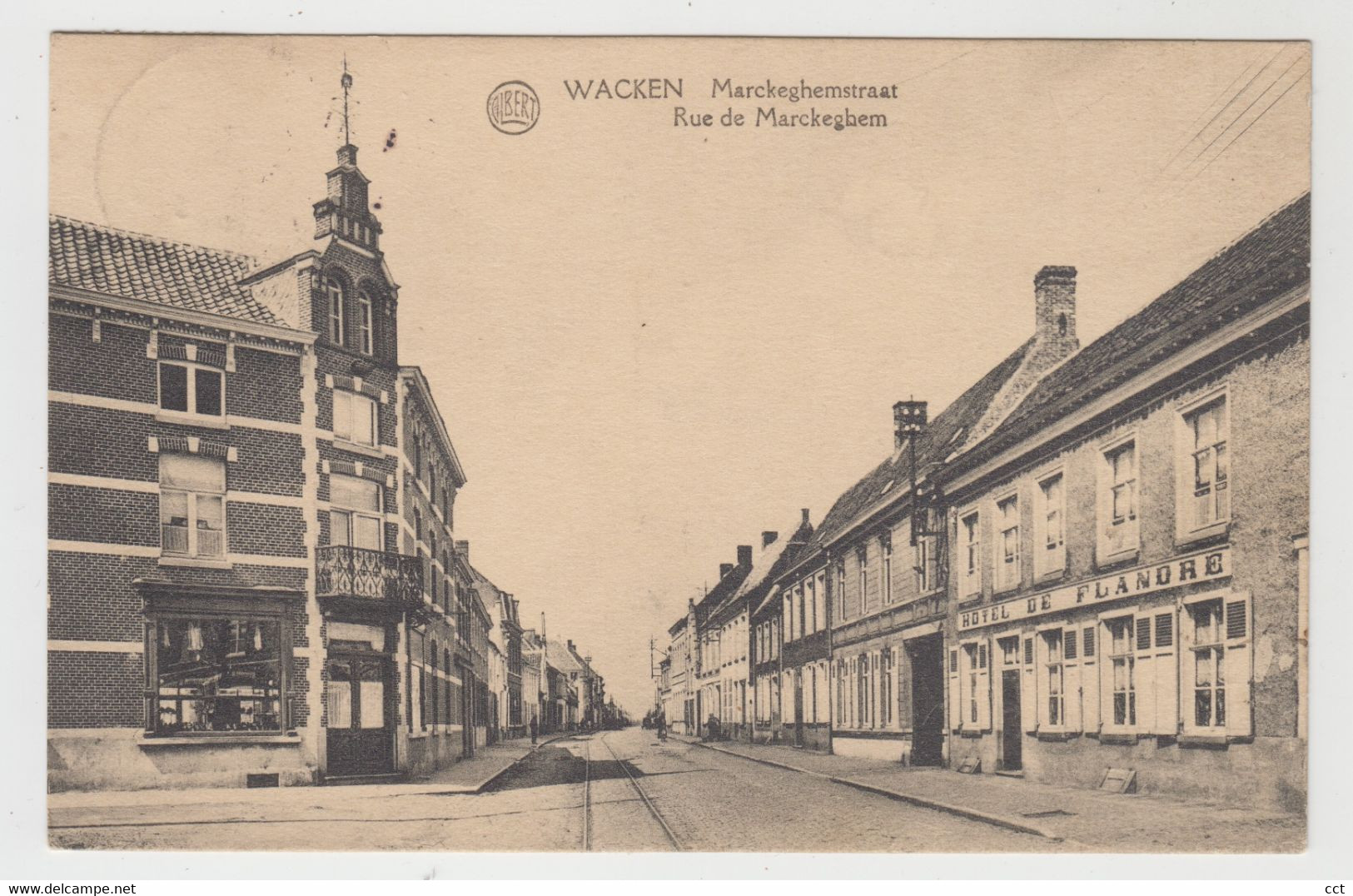 Wacken  Dentergem  Marckeghemstraat  Rue De Marckeghem    Edit Couckuyt-Lecluyse - Dentergem