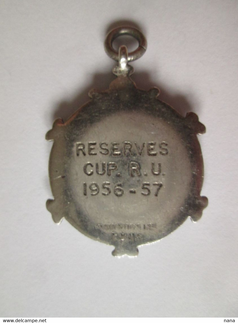 England Football Medal/medallion:Reserves CUP. RU. 1956-1957 - Grande-Bretagne