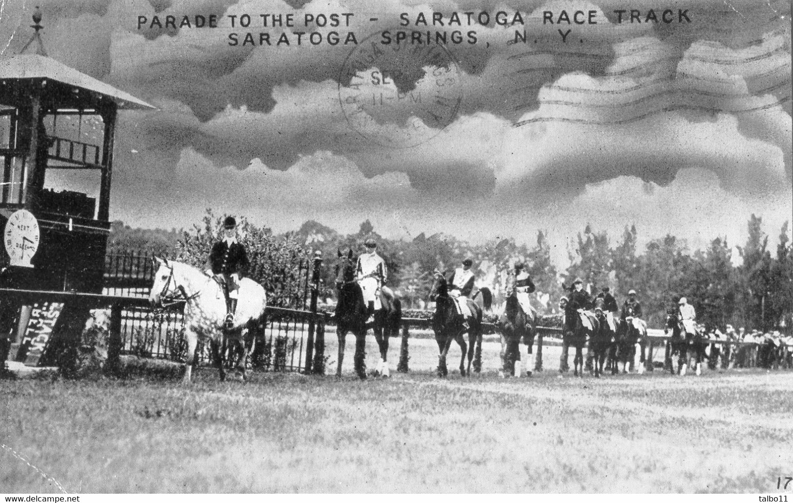 New York - Parade To The Post - Saragota Race Track - Hippisme - Course De Chevaux - Saratoga Springs