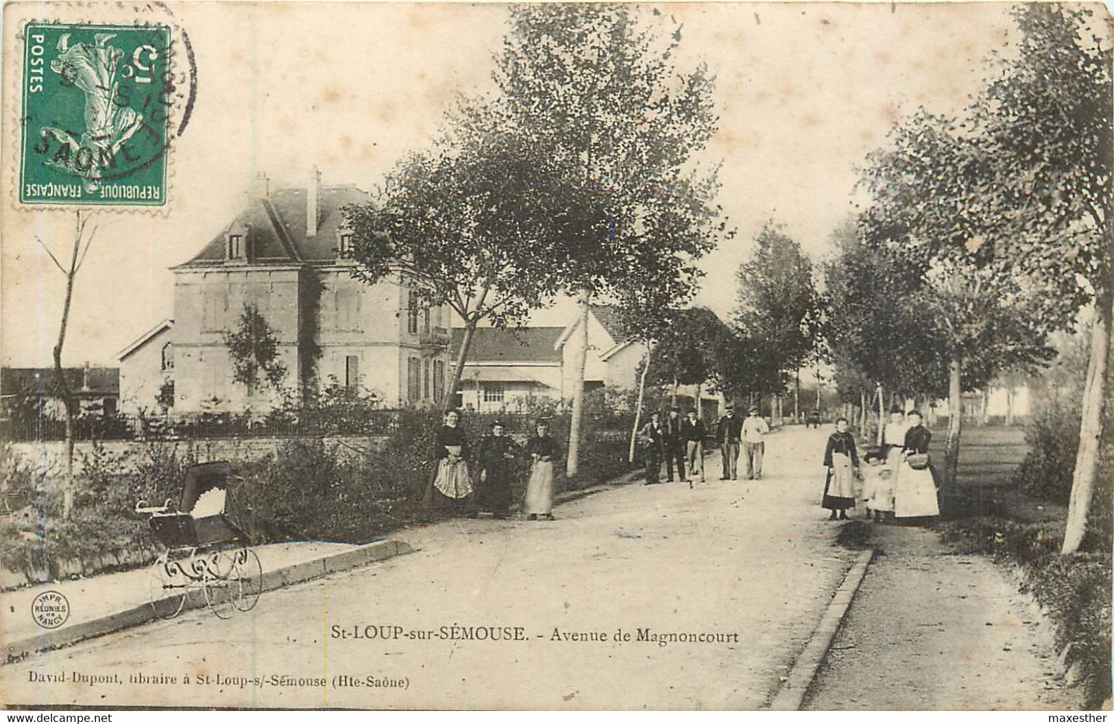 SAINT LOUP SUR SEMOUSE Avenue De Magnoncourt - Saint-Loup-sur-Semouse