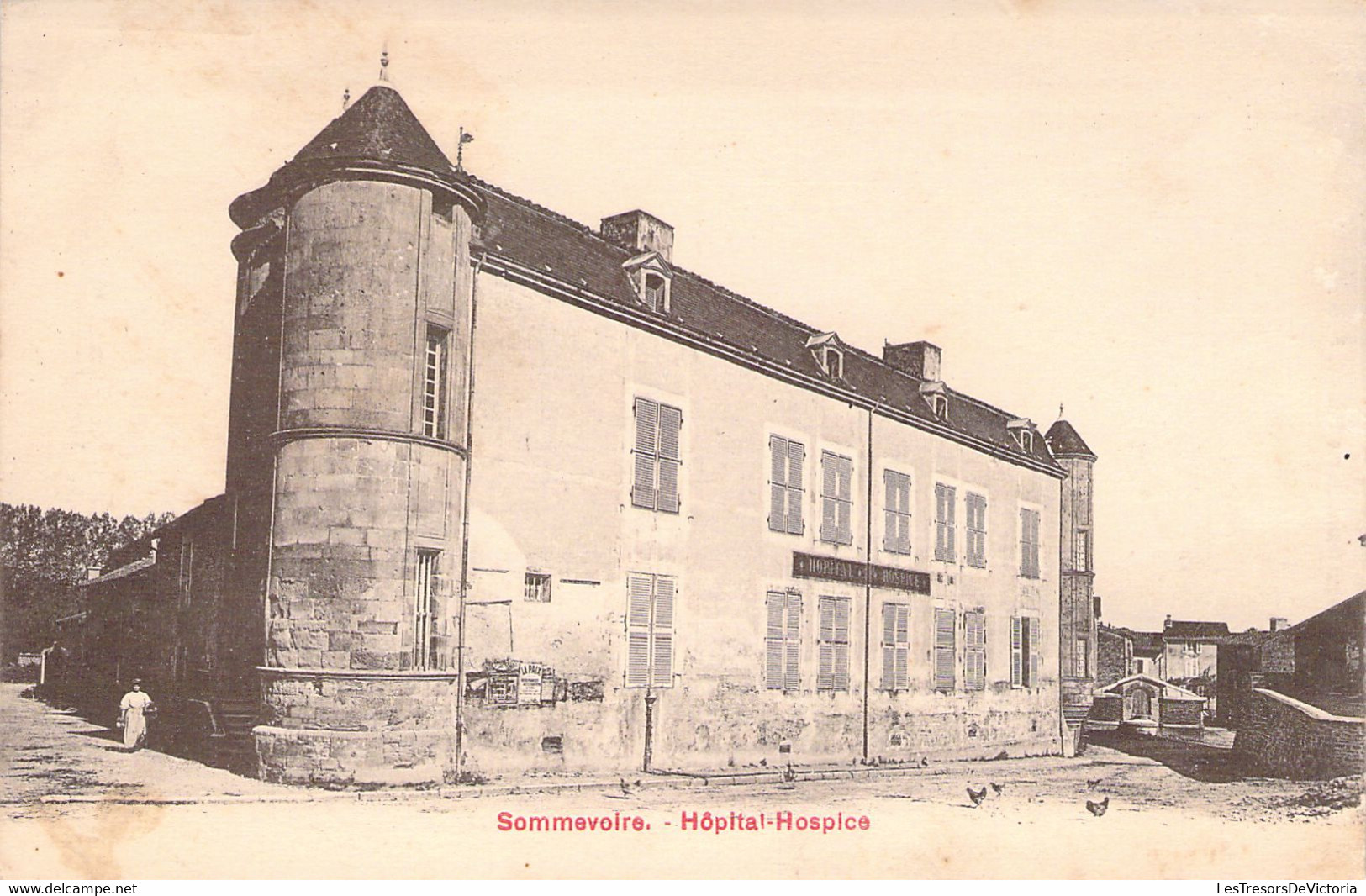 CPA - FRANCE - 52 - SOMMEVOIR - Hôpital Hospice - Breger Frères - Sonstige & Ohne Zuordnung