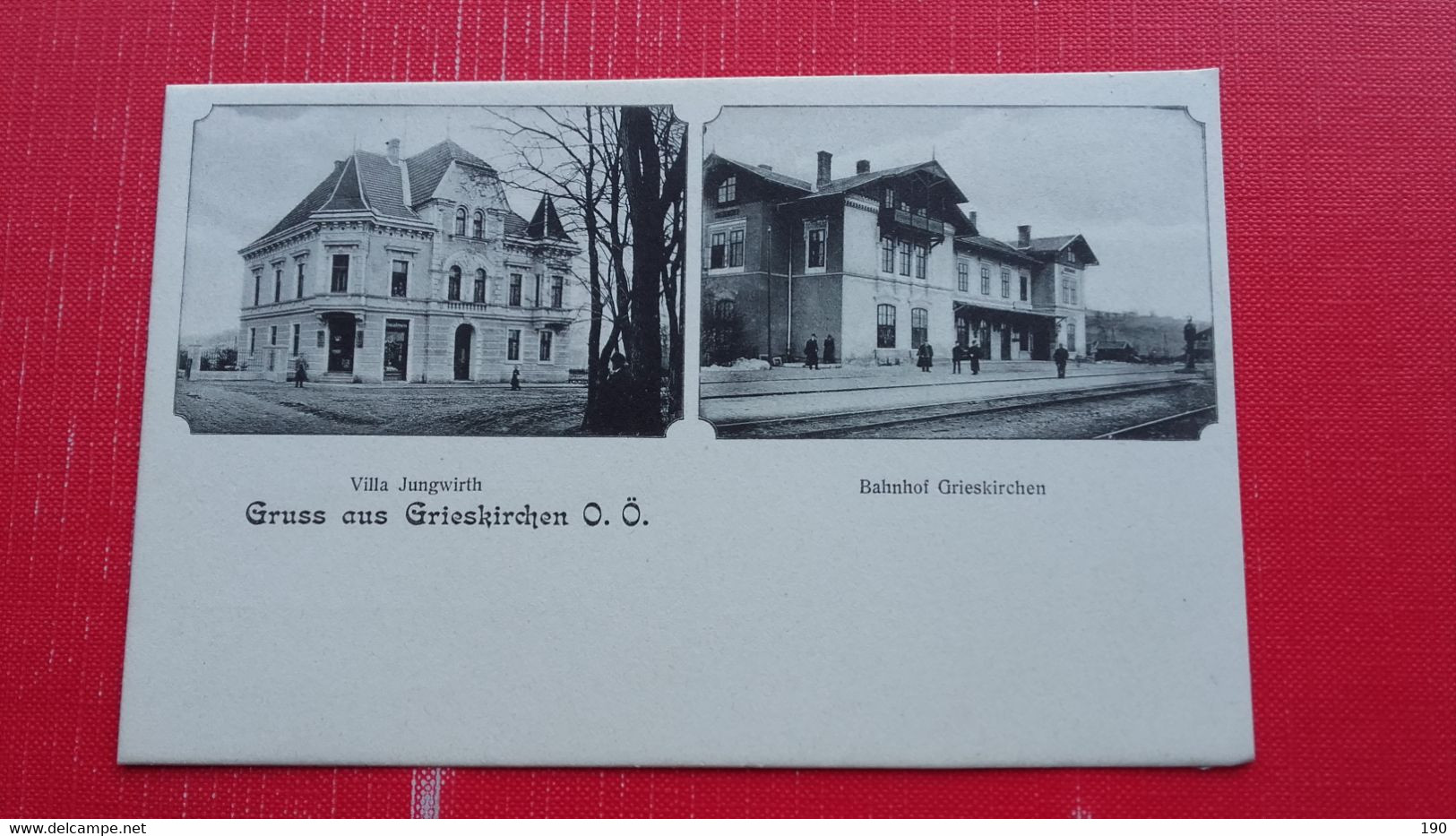 Railway Station.Bahnhof Grieskirchen.Villa Jungwirth - Grieskirchen