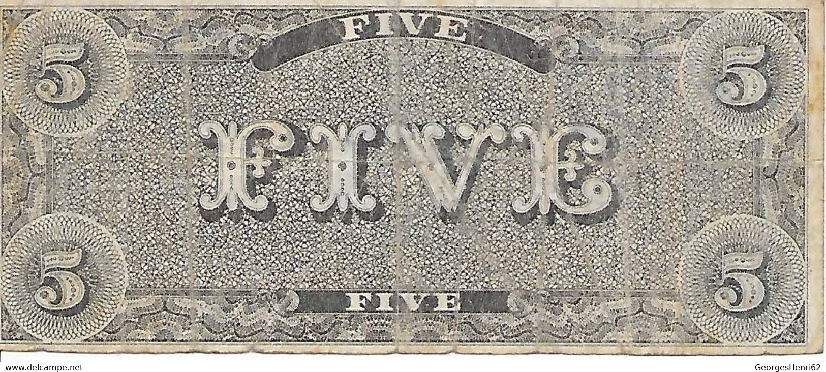 CONFEDERATE STATES OF AMERICA - 2/9/1861 - BE - Confederate Currency (1861-1864)
