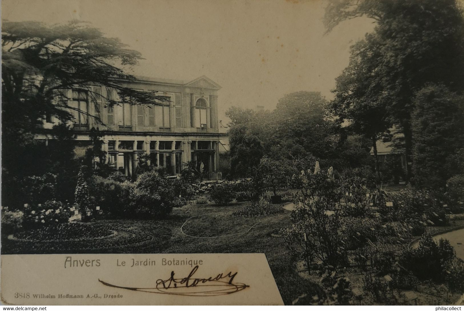 Antwerpen - Anvers  //   Le Jardin Botanique 190? - Antwerpen