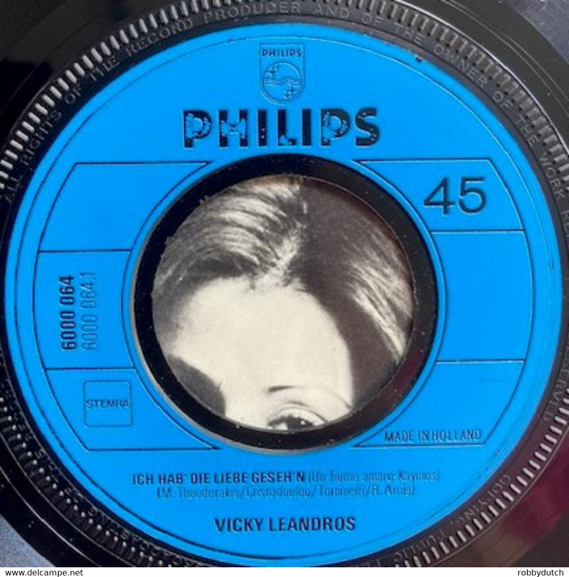 * 7" *  VICKY LEANDROS - ICH HAB'  DIE LIEBE GESEHEN (Holland 1972) - Andere - Duitstalig