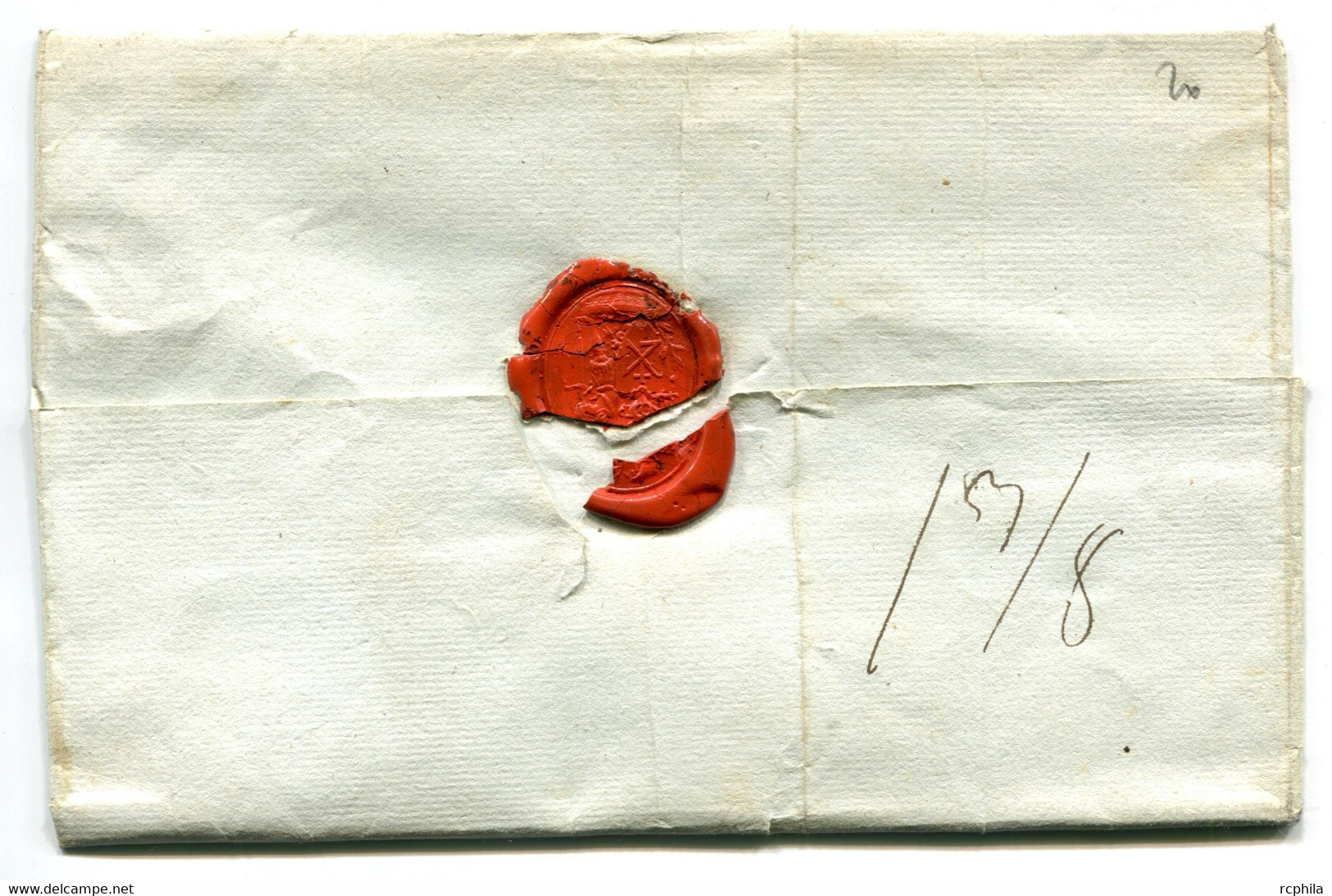 RC 24540 SUISSE ENVELOPPE PESANTE DE BERN POUR VILLARDS LE MOINE ( LETTRE SANS CORRESPONDANCE ) - ...-1845 Voorlopers