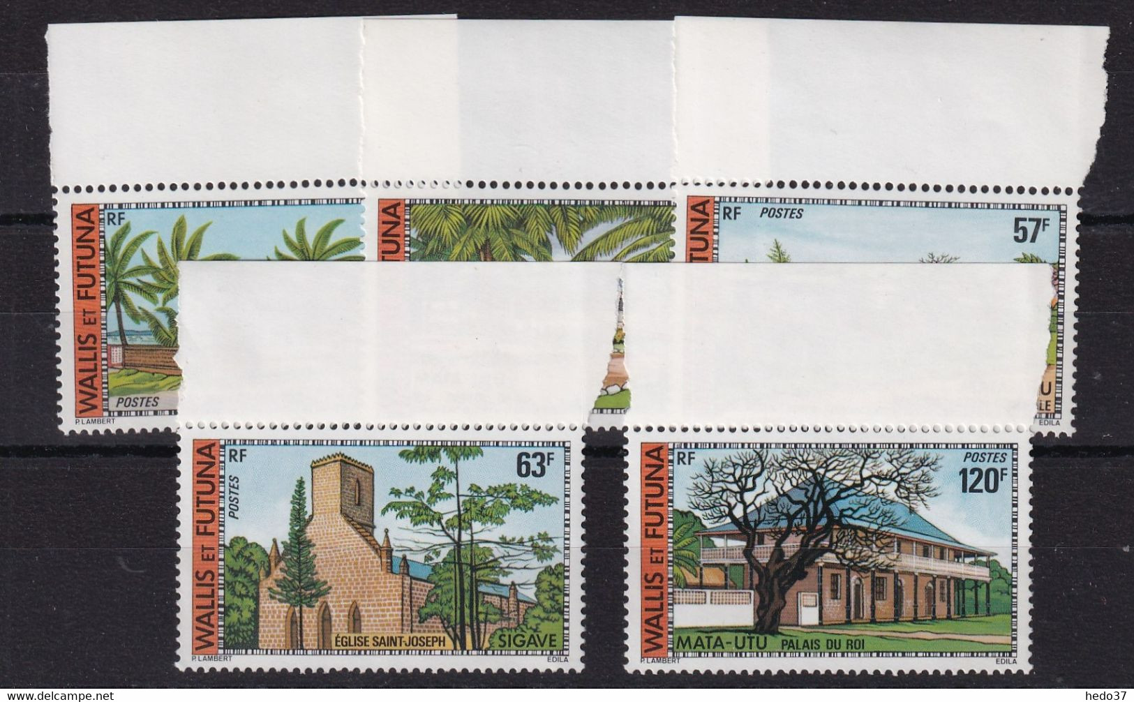 Wallis Et Futuna N°203/207 - Neuf ** Sans Charnière - TB - Neufs