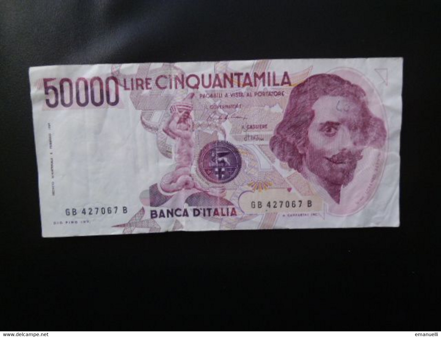 ITALIE : 50 000 LIRE  28.10.1985  P 113a / CI 86 BS 605 * / P 113a    TTB ** - 50000 Lire