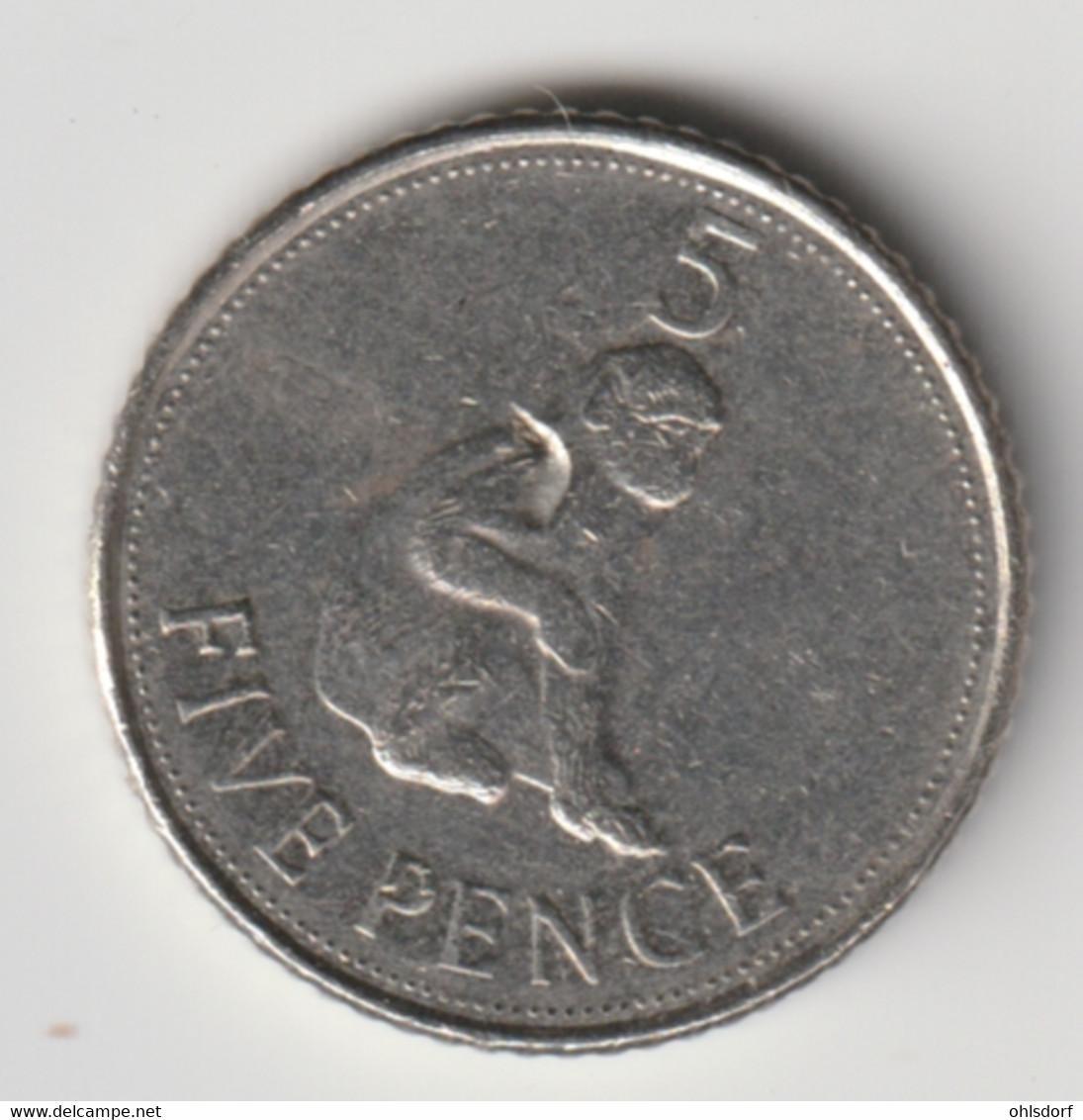 GIBRALTAR 2010: 5 Pence, KM 1207 - Gibraltar