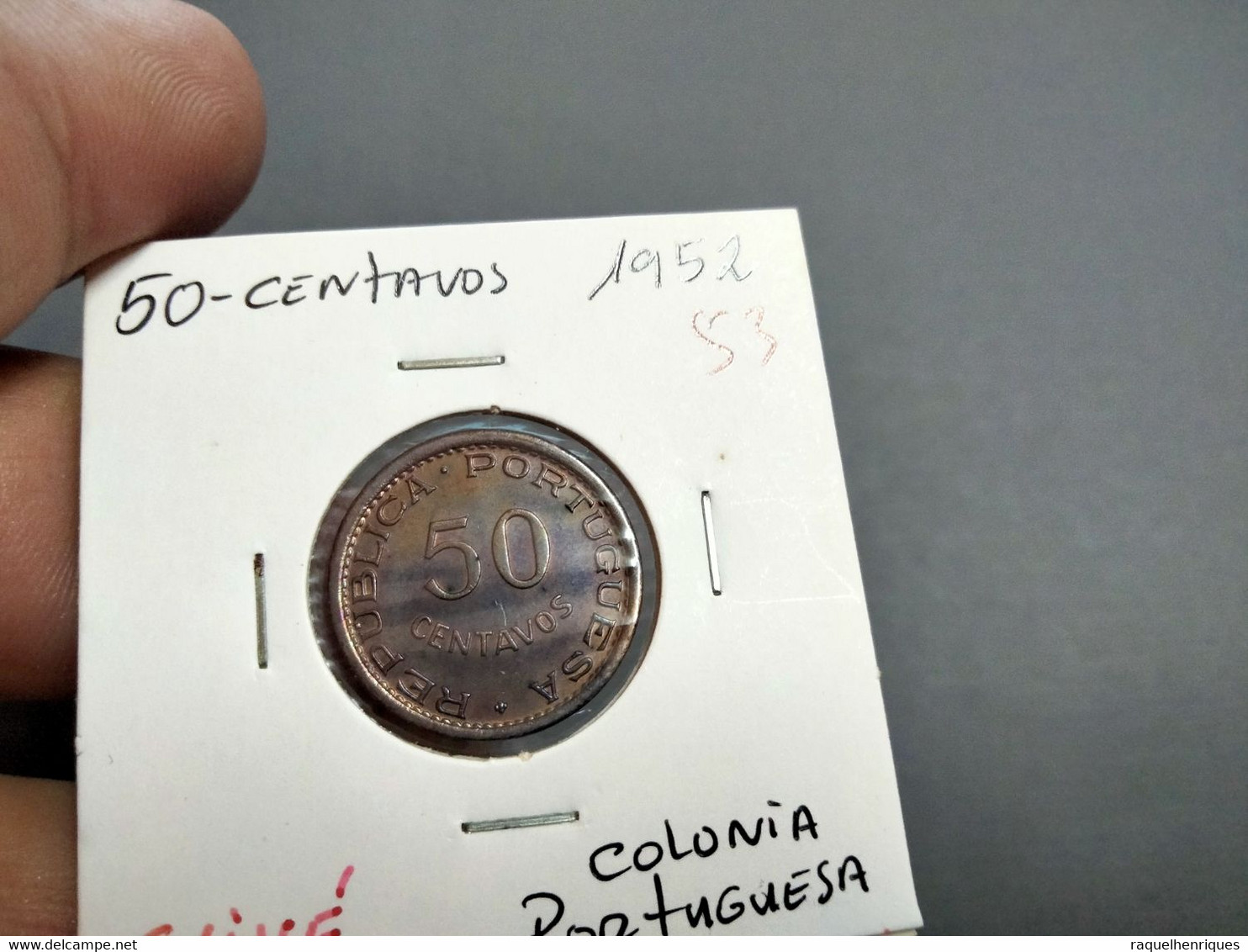 PORTUGUESE GUINEA BISSAU 50 CENTAVOS 1952 (G#28-53) - Guinea-Bissau