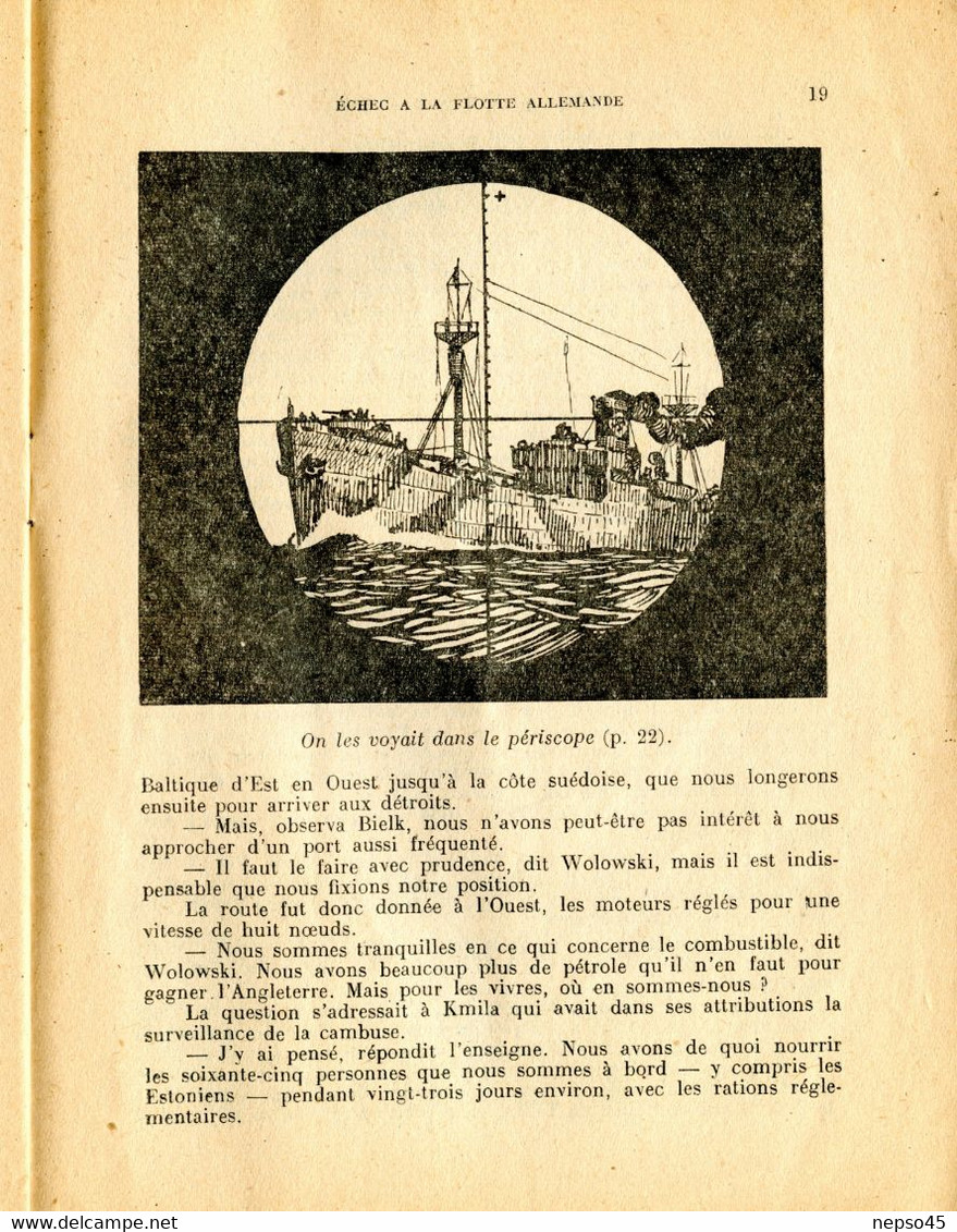 39-45.Echec à la Flotte Allemande.esprit de propagande de guerre très germanophobe.glorification d'exploits