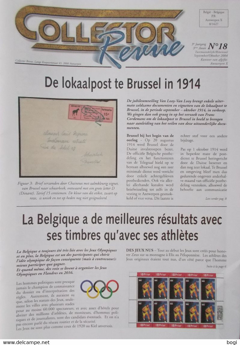 Collector Revue Nr. 18 Uit Jaar 2004 - Néerlandais (àpd. 1941)