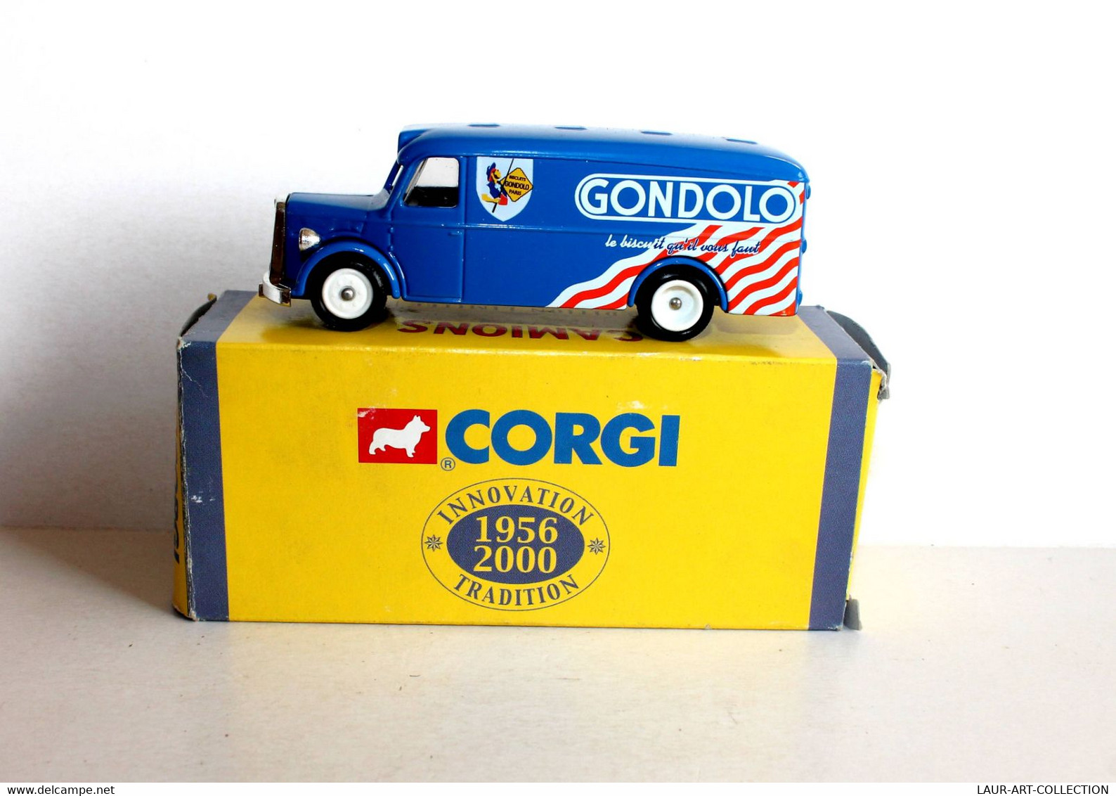 CORGI - CAMION DE LIVRAISON MAN VAN 1949, PUB GONDOLO, CAMIONS D'ANTAN 1956-2000 - AUTOMOBILE MINIATURE (2811.33) - Corgi Toys