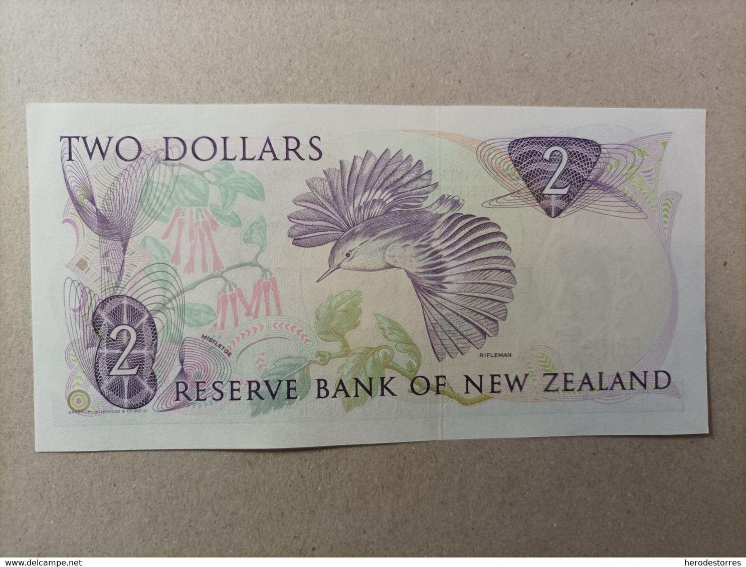 Billete De Nueva Zelanda De 2 Dólares, UNC - New Zealand