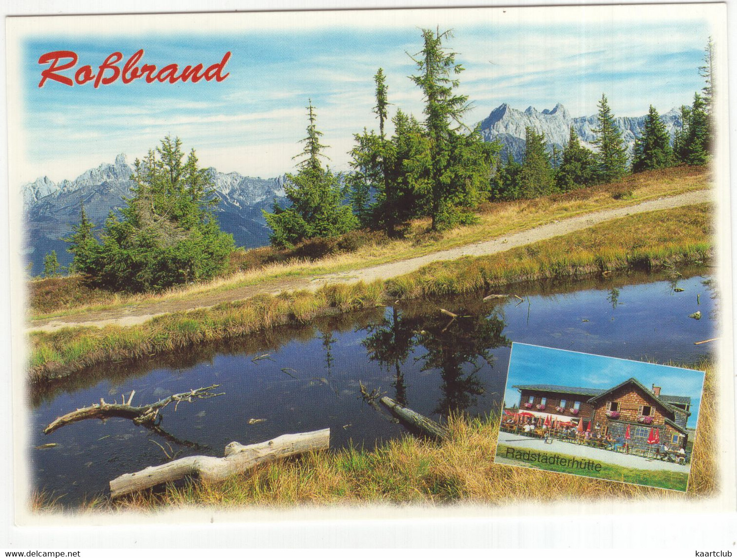 Wandergebiet Rossbrand - Radstädter Hütte - Salzburger Land - (Österreich/Austria) - Radstadt