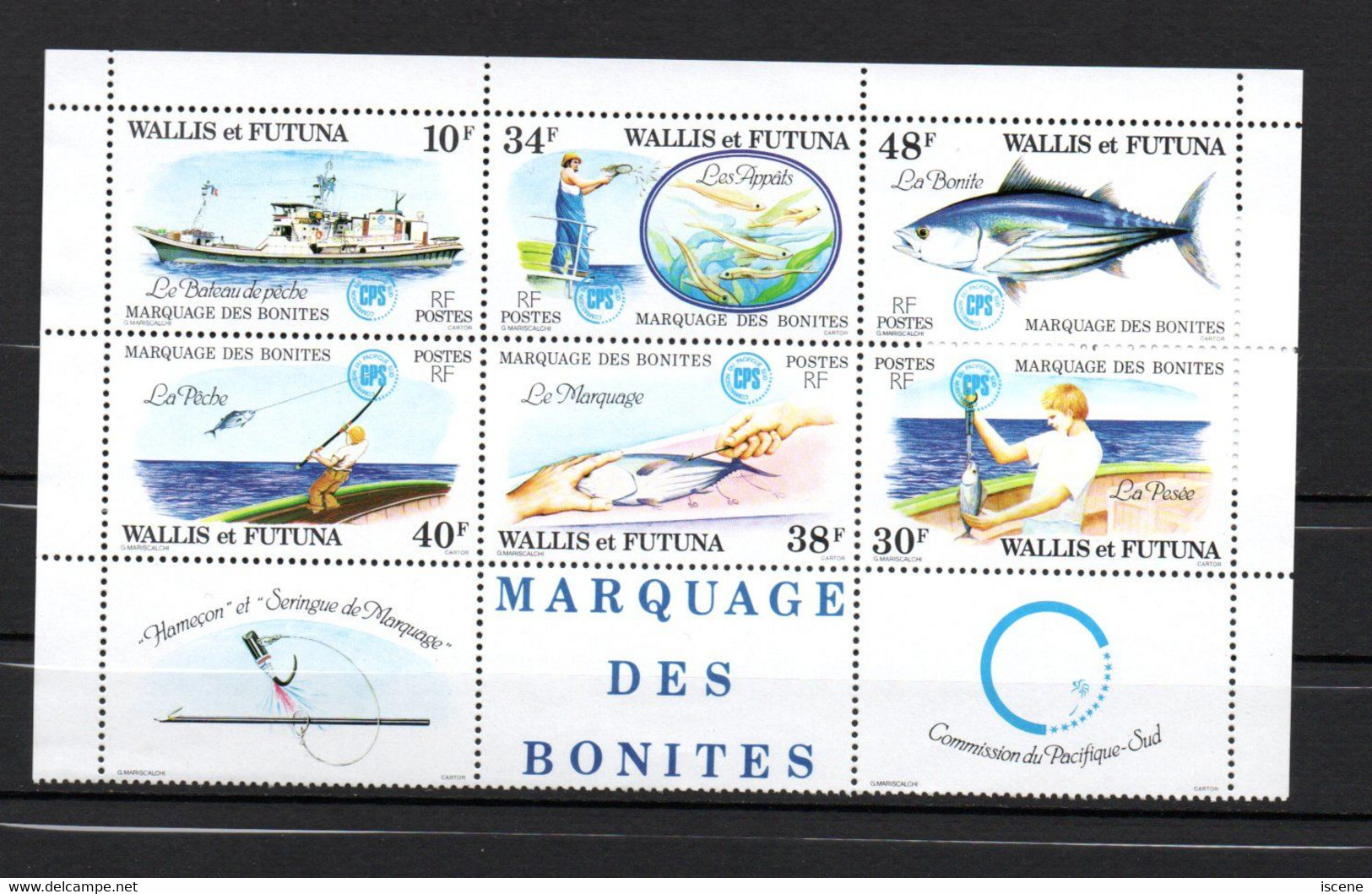 Wallis Et Futuna - Marquage Des Bonites - Parfait état - Neuf - Blocchi & Foglietti
