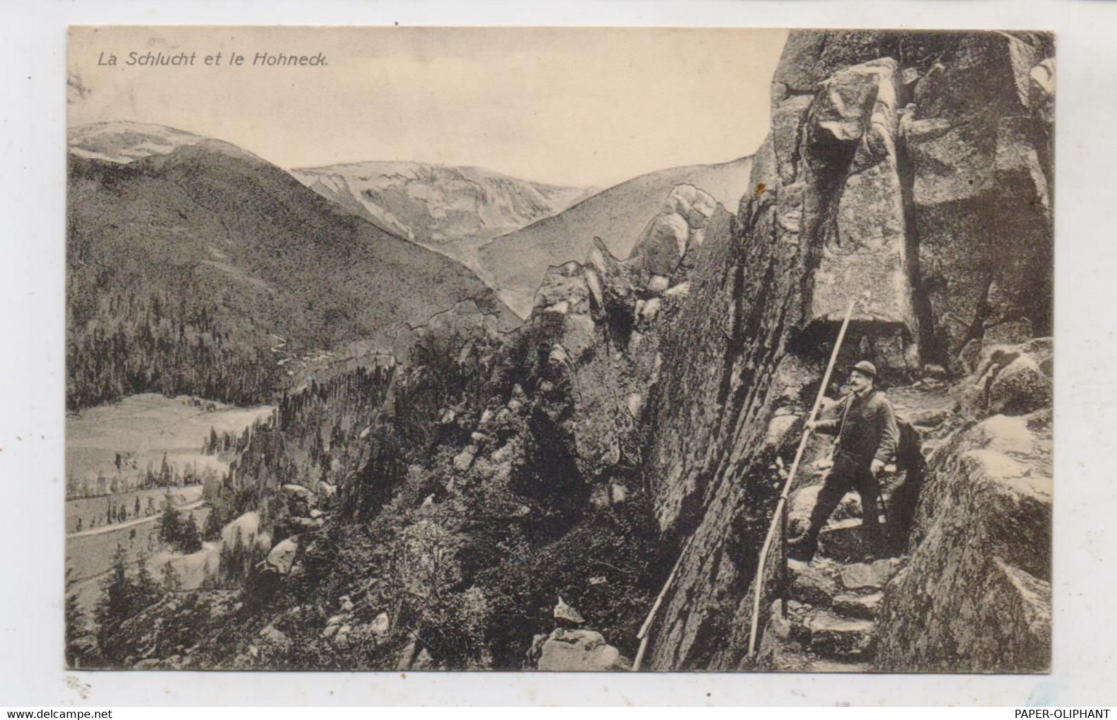 F 68140 SULZERN / SOULTZEREN, Münsterthal, La Schlucht Et Le Hohneck, 1911 - Wintzenheim