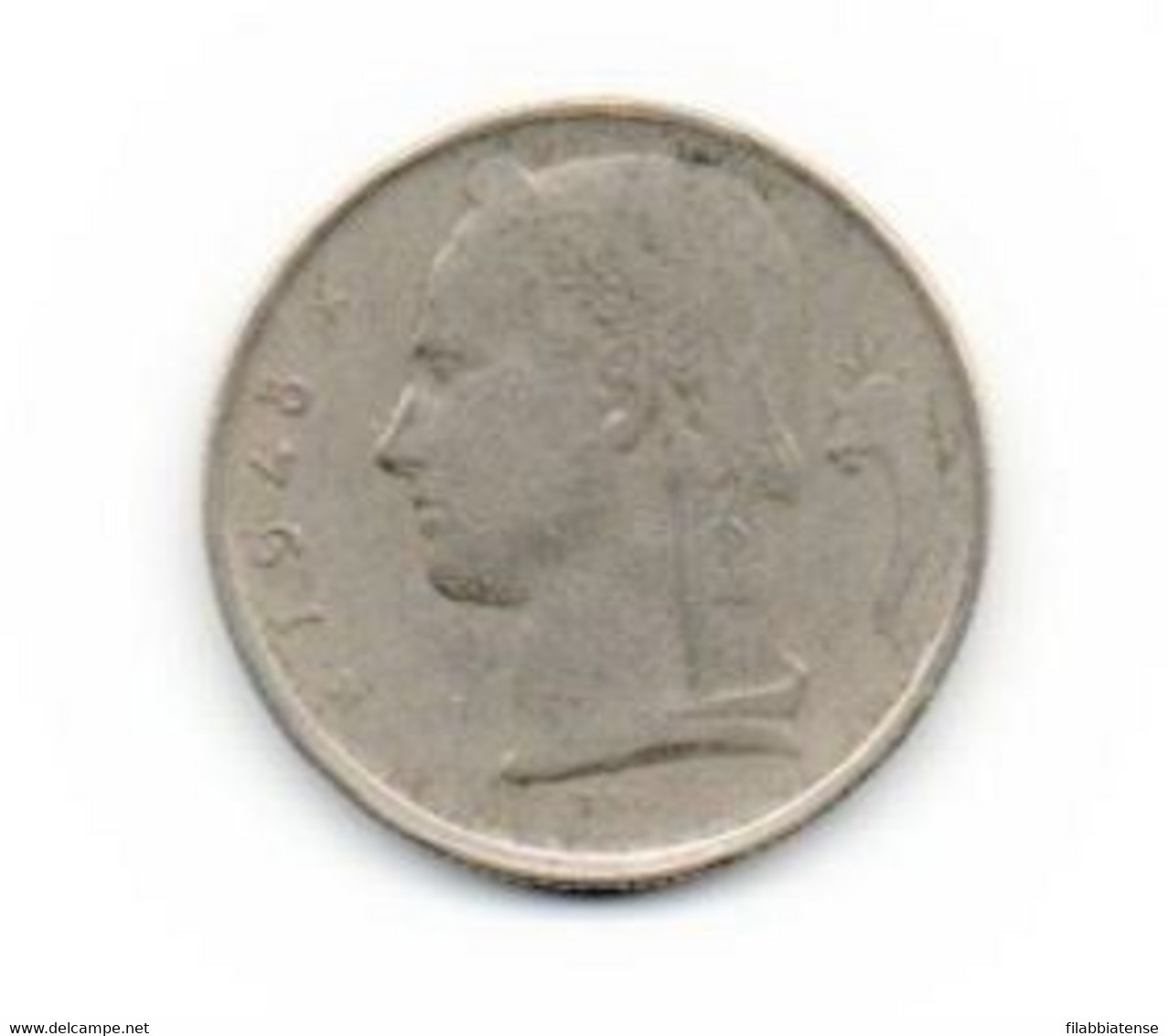 1948 - Belgio 5 Francs ---- - 5 Francs