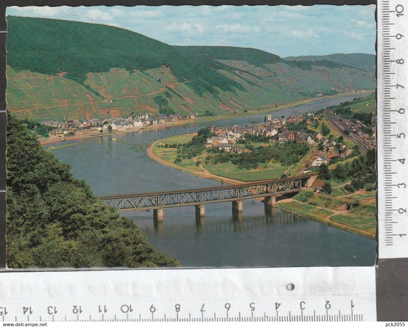 Alf-Bullay An Der Mosel Blick Von Der Marienburg Gelaufen 1966 ( AK 1570 ) - Alf-Bullay