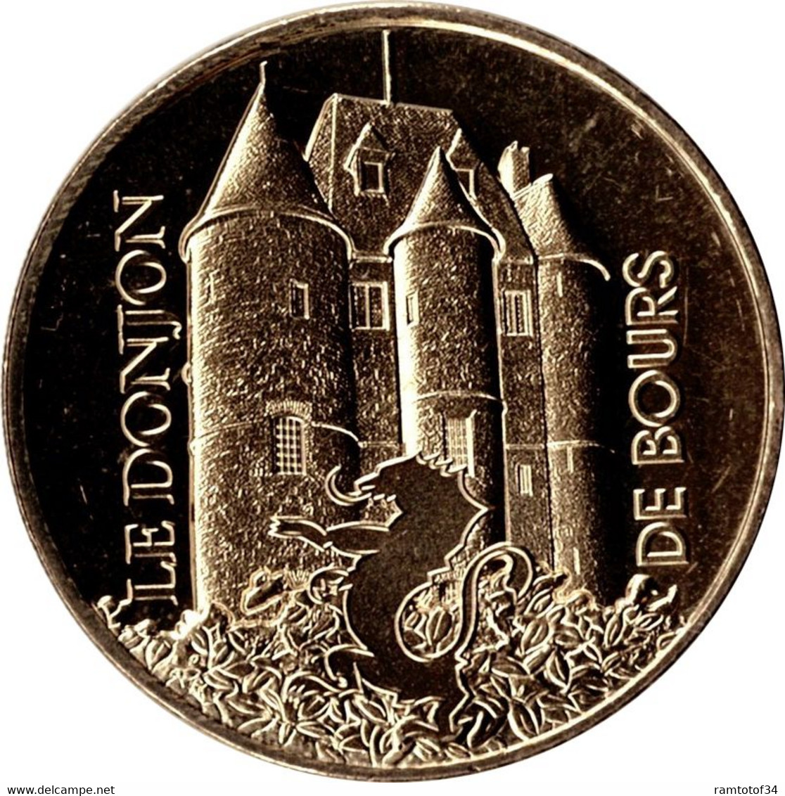 2022 MDP389 - BOURS - Le Donjon De Bours  / MONNAIE DE PARIS - 2022