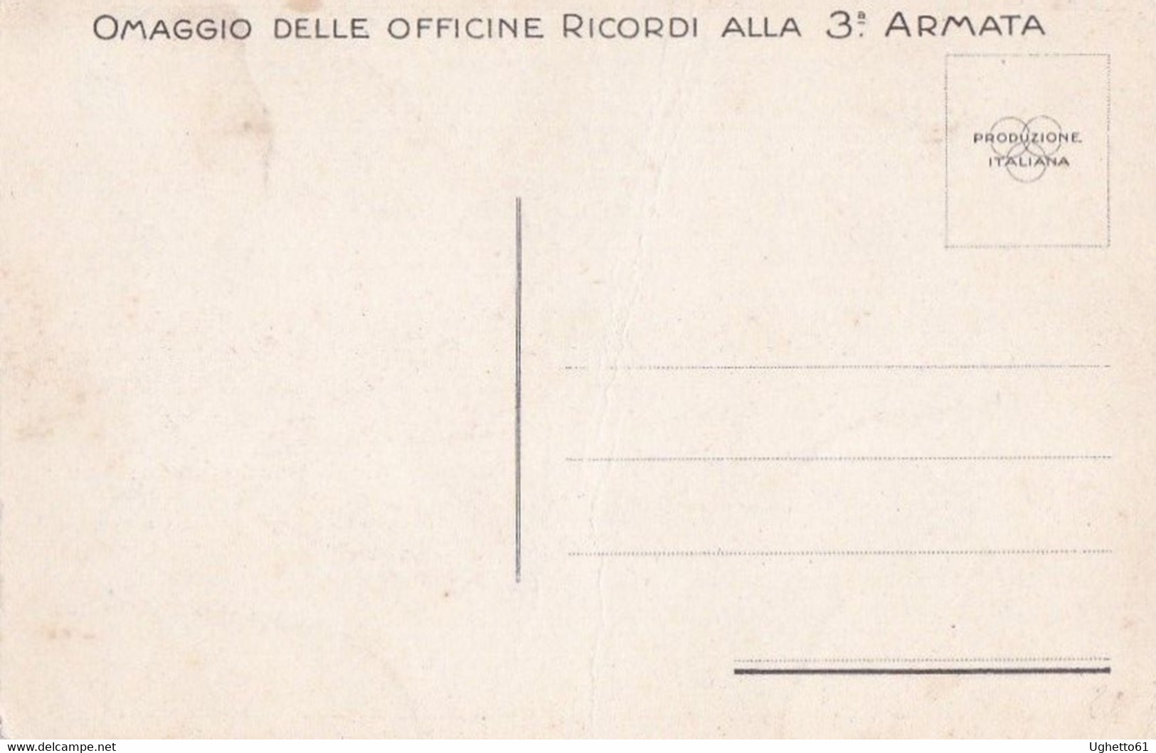 Brunelleschi Umberto - Ed. Speciale Ricordi Omaggio Alla III Armata - Autoritratto In Guerra - Brunelleschi