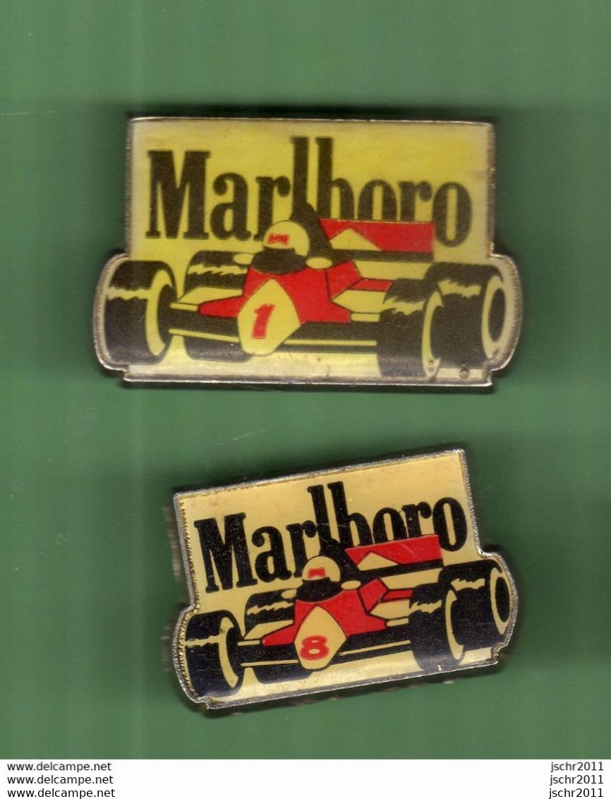 F1 MARLBORO *** Lot De 2 Pin's Differents *** N°4 *** 2074 (24) - Automobile - F1