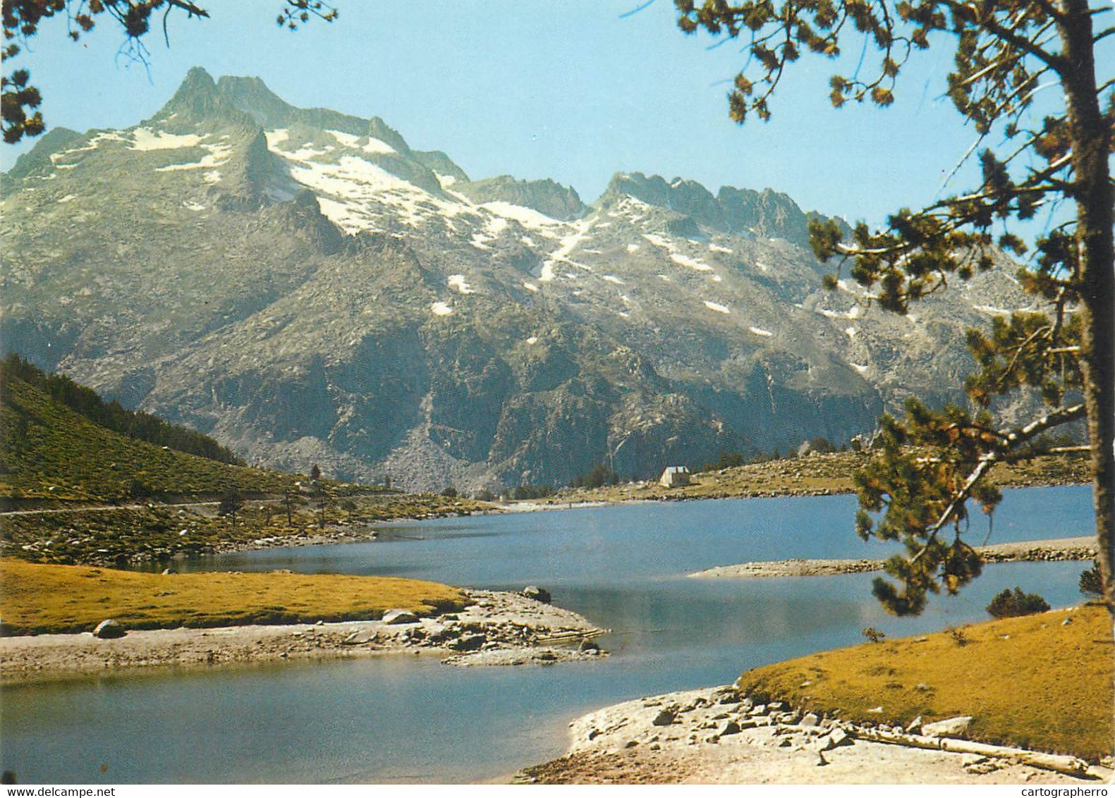 Postcard France Le Lac D'Aumar Et Le Pic De Neouvieille 1985 - Vielle Aure