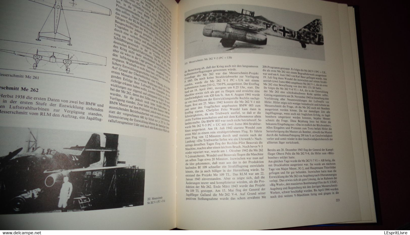 DIE DEUTSCHE LUFT RÜSTUNG 1933 1945 Luftwaffe Aviation Aéronautique Aircraft Messerschmitt  Henschel Junkers Me 262