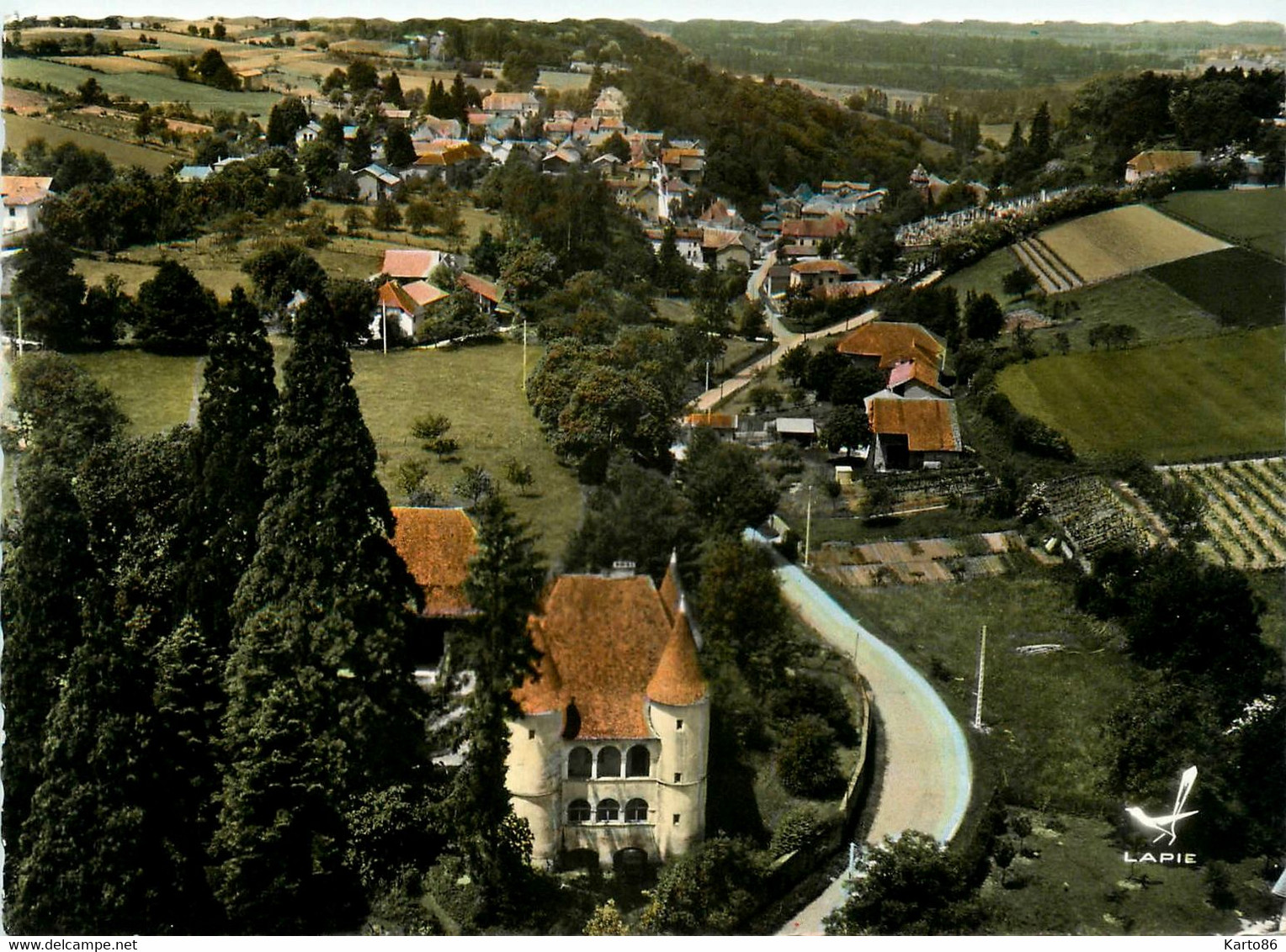 St Chef * Vue Aérienne Sur Le Château Du Marchil - Saint-Chef