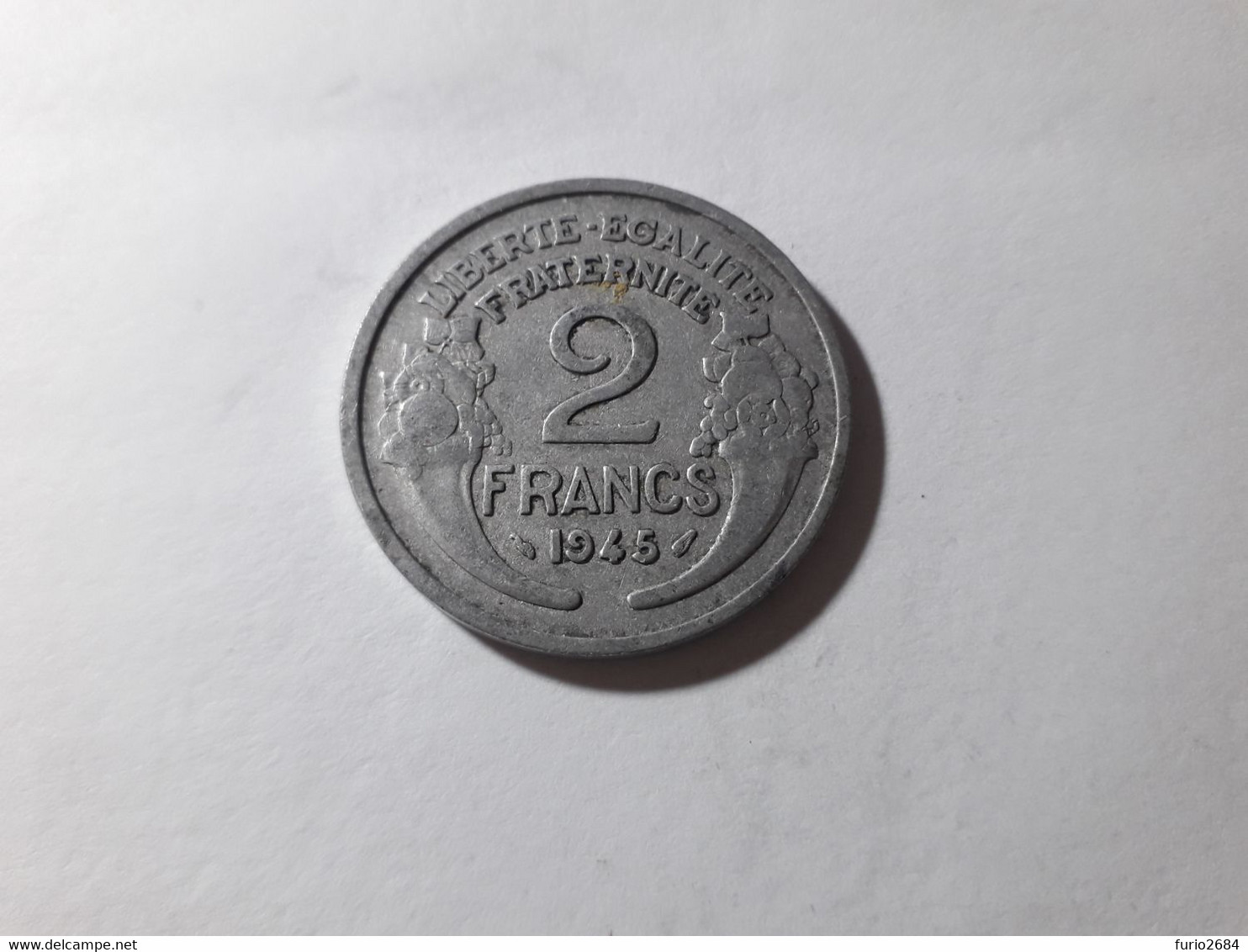 MIX2 FRANCIA 2 FRANCHI 1945 IN BB - 2 Francs