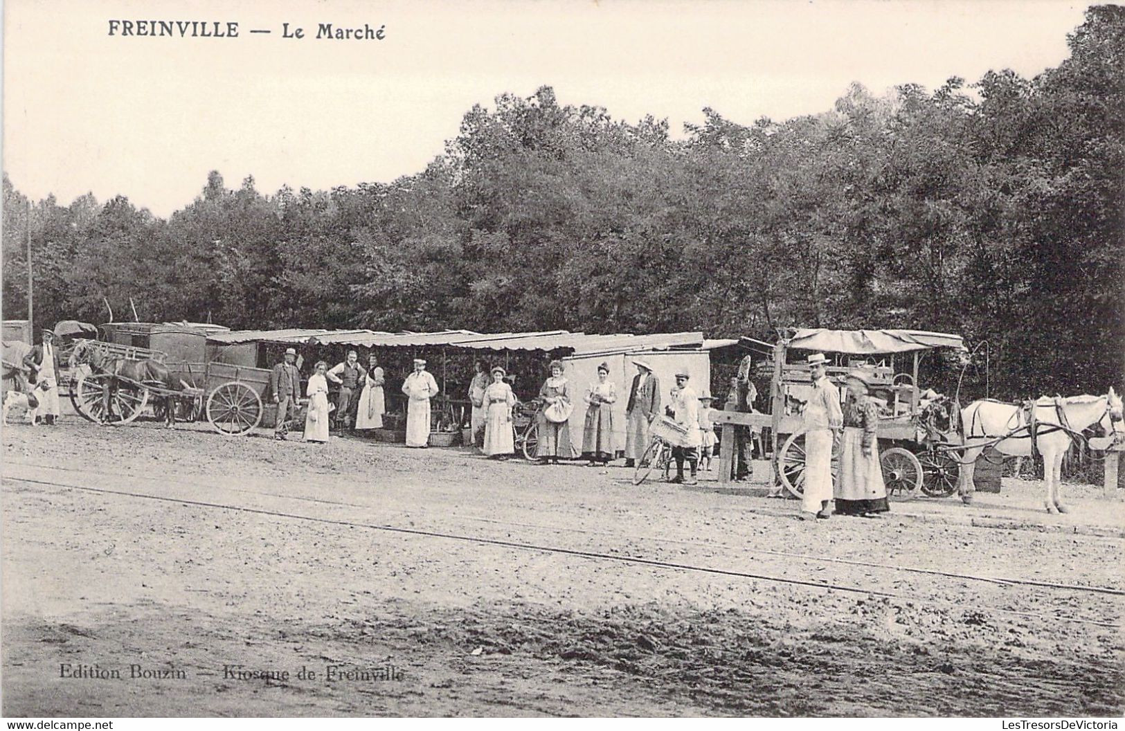 CPA - Marché - Commerce - 93 - FREINVILLE - Le Marché - Edition BOUZIN - Marchés