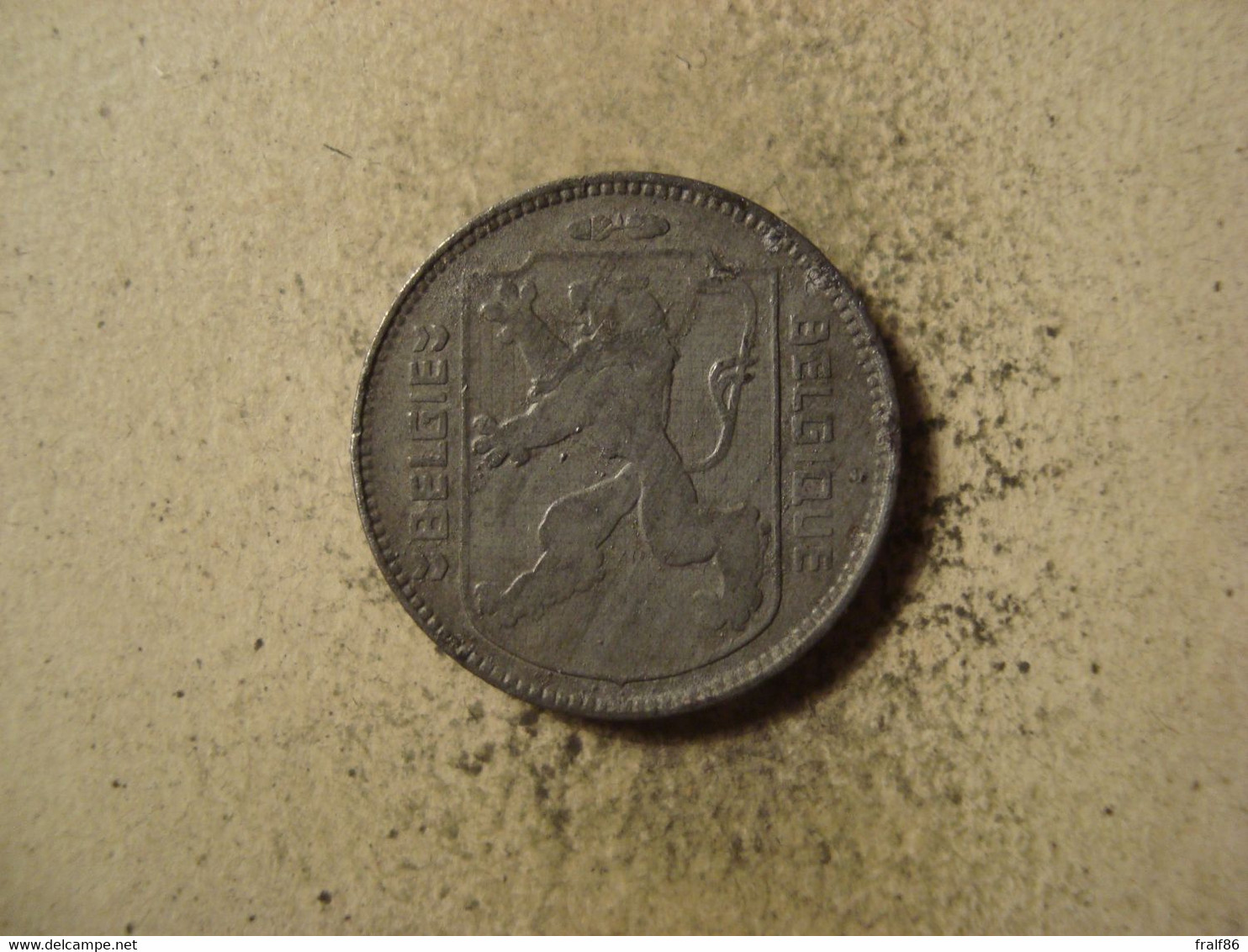 MONNAIE BELGIQUE 1 FRANC 1943 ( Belgie - Belgique ) - 1 Franc