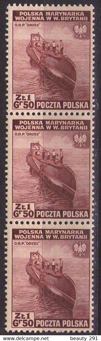 POLAND EXILE IN LONDON  Mi 367  MNH** - Londoner Regierung (Exil)