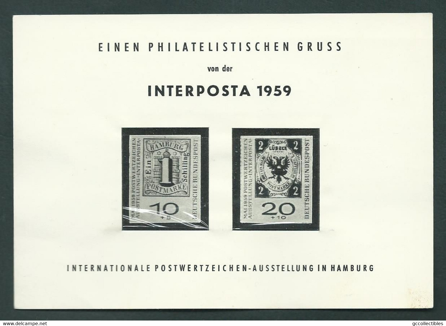 Capex'78 Canada/Sweden & Interposta 1959 Germany - Cartes Illustrées Officielles