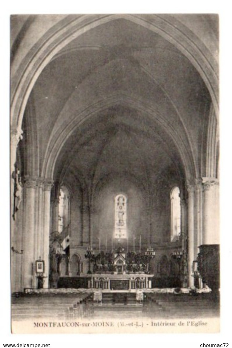 (49) 627, Montfaucon, Intérieur De L'Eglise - Montfaucon