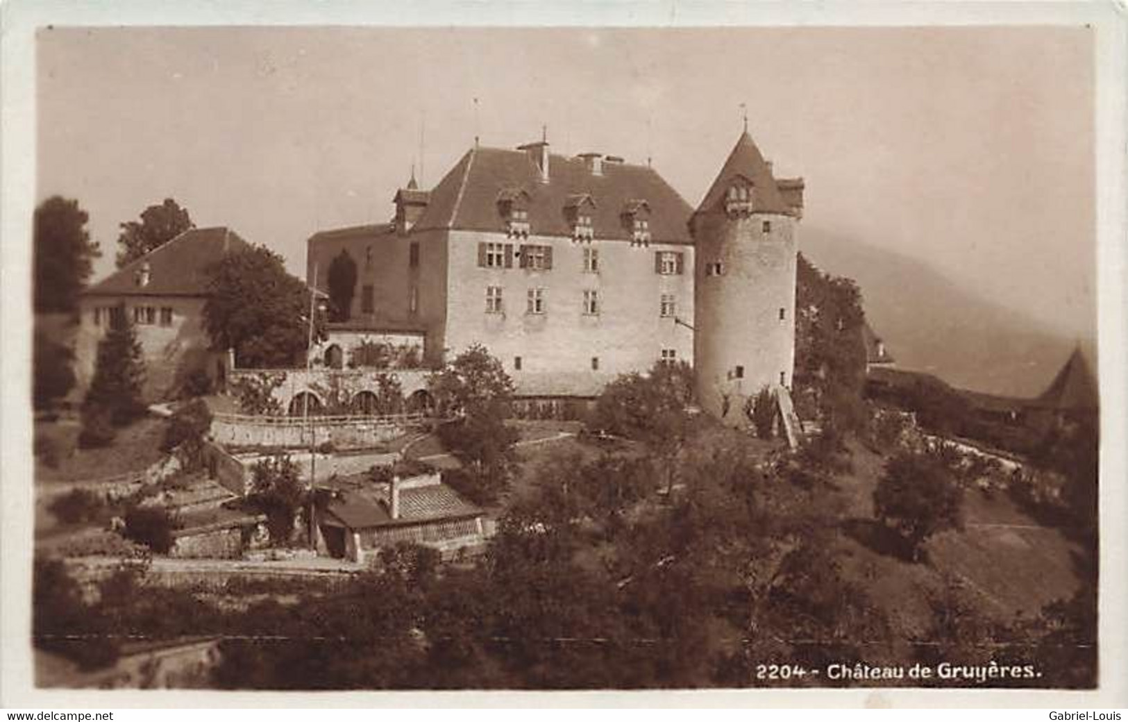 Chateau De Gruyères Morel Bulle 2204 - Bulle