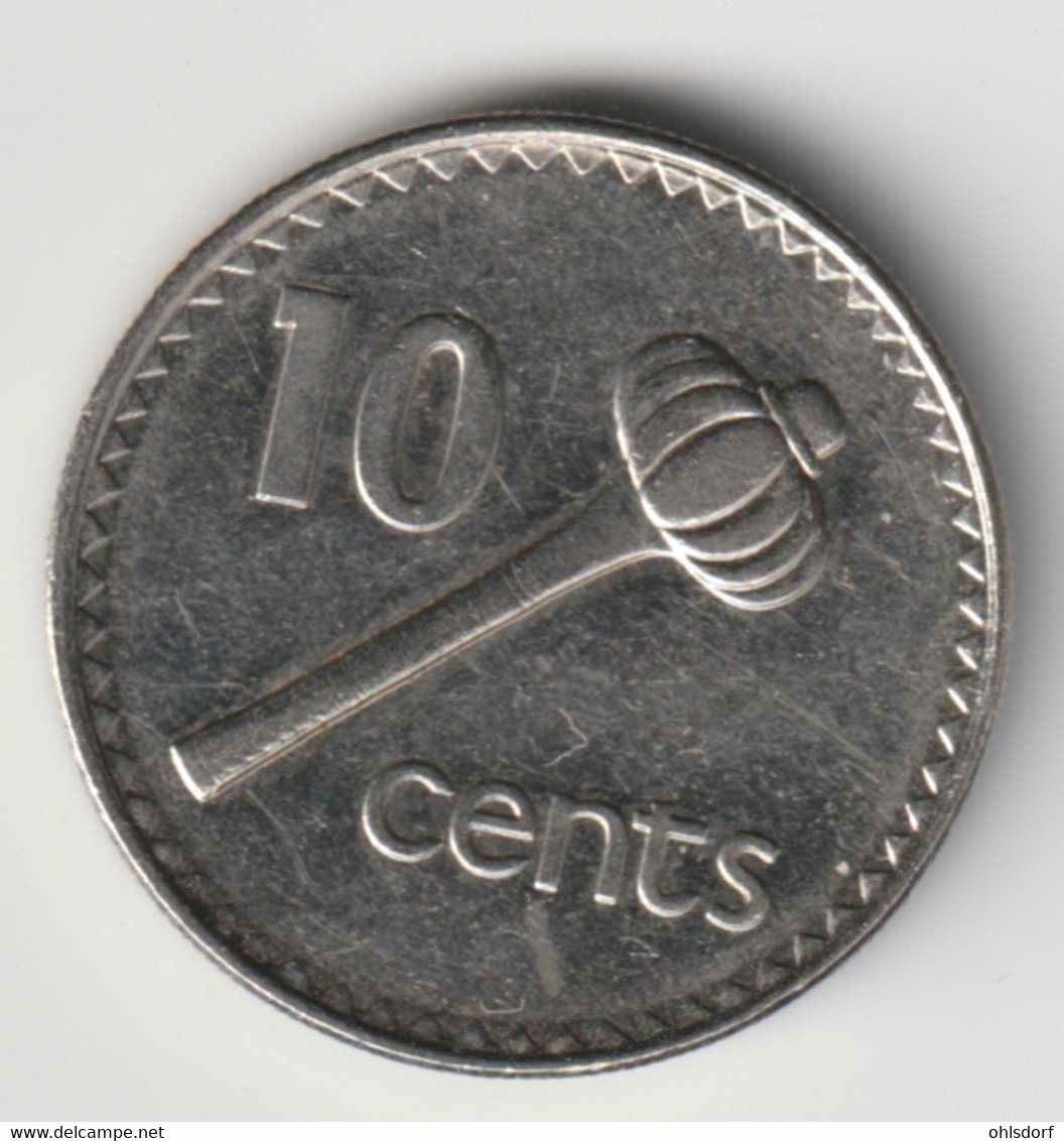 FIJI 1997: 10 Cents, KM 52a - Fiji