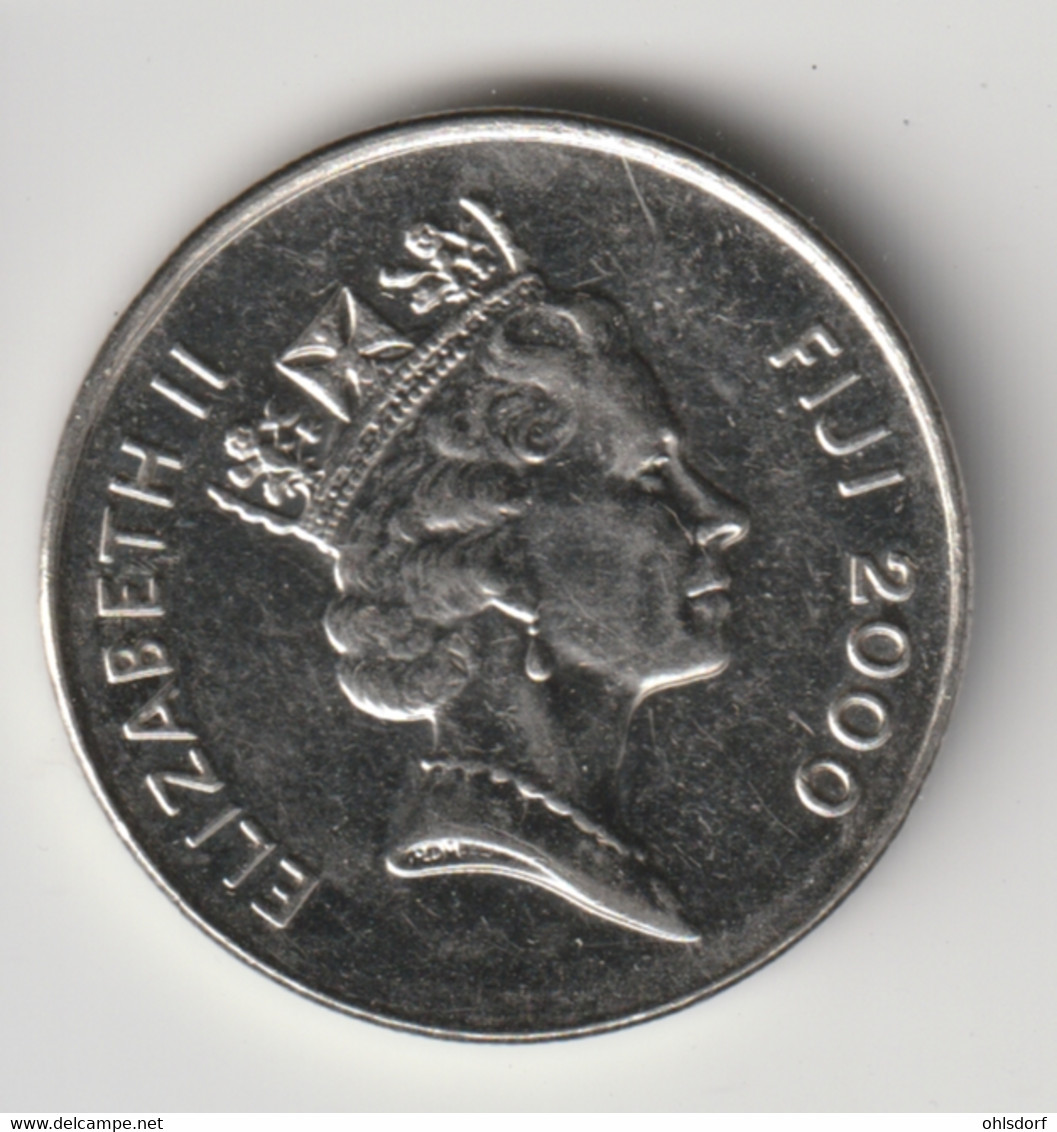 FIJI 2000: 10 Cents, KM 52a - Fiji