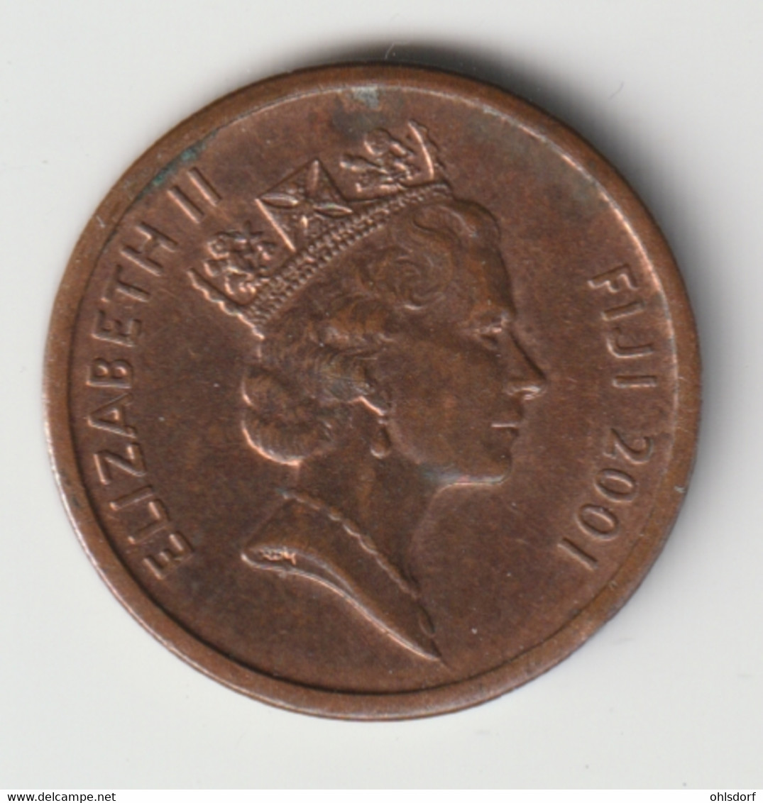 FIJI 2001: 1 Cent, KM 49a - Fiji