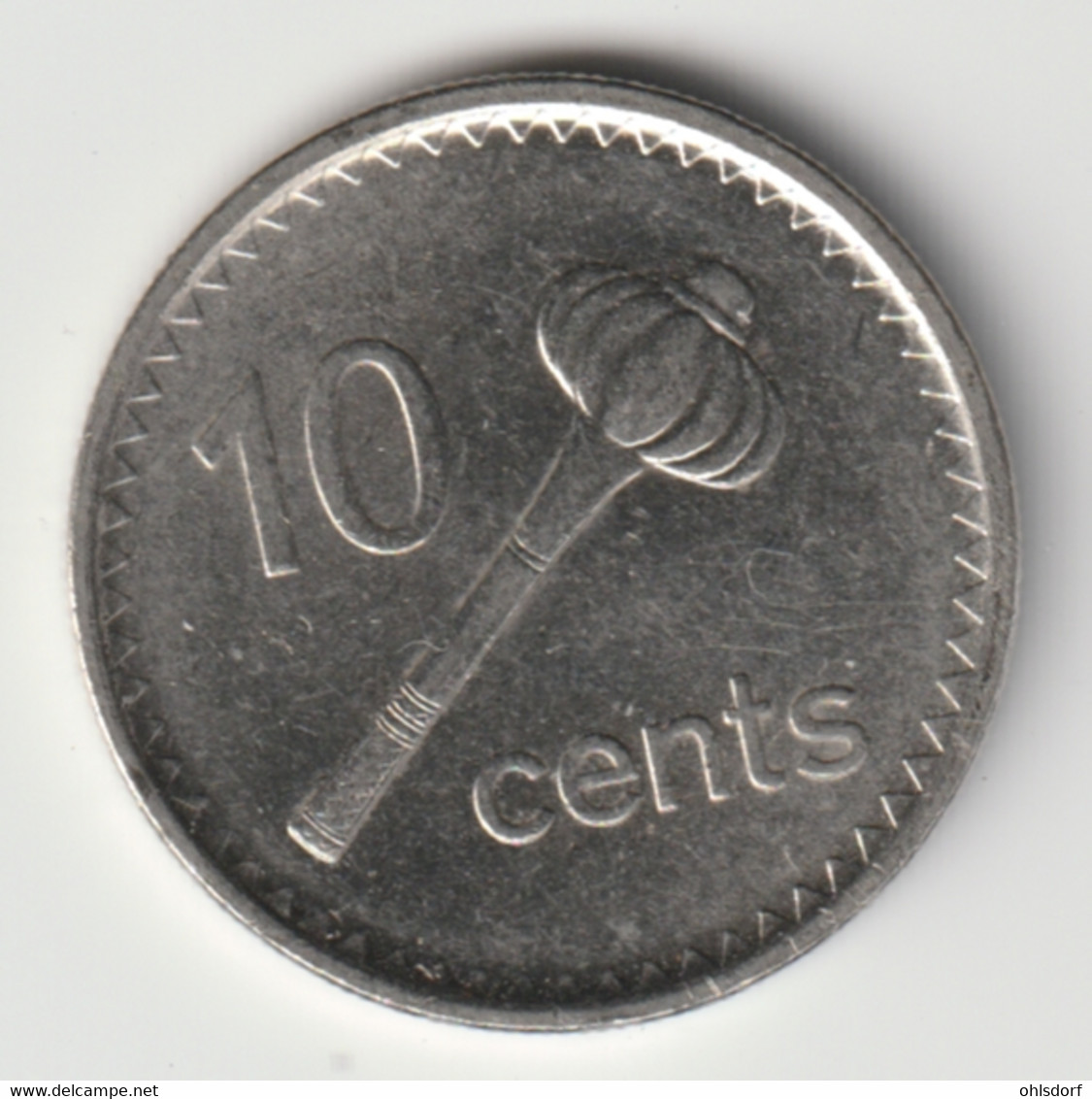 FIJI 2009: 10 Cents, KM 120 - Fiji