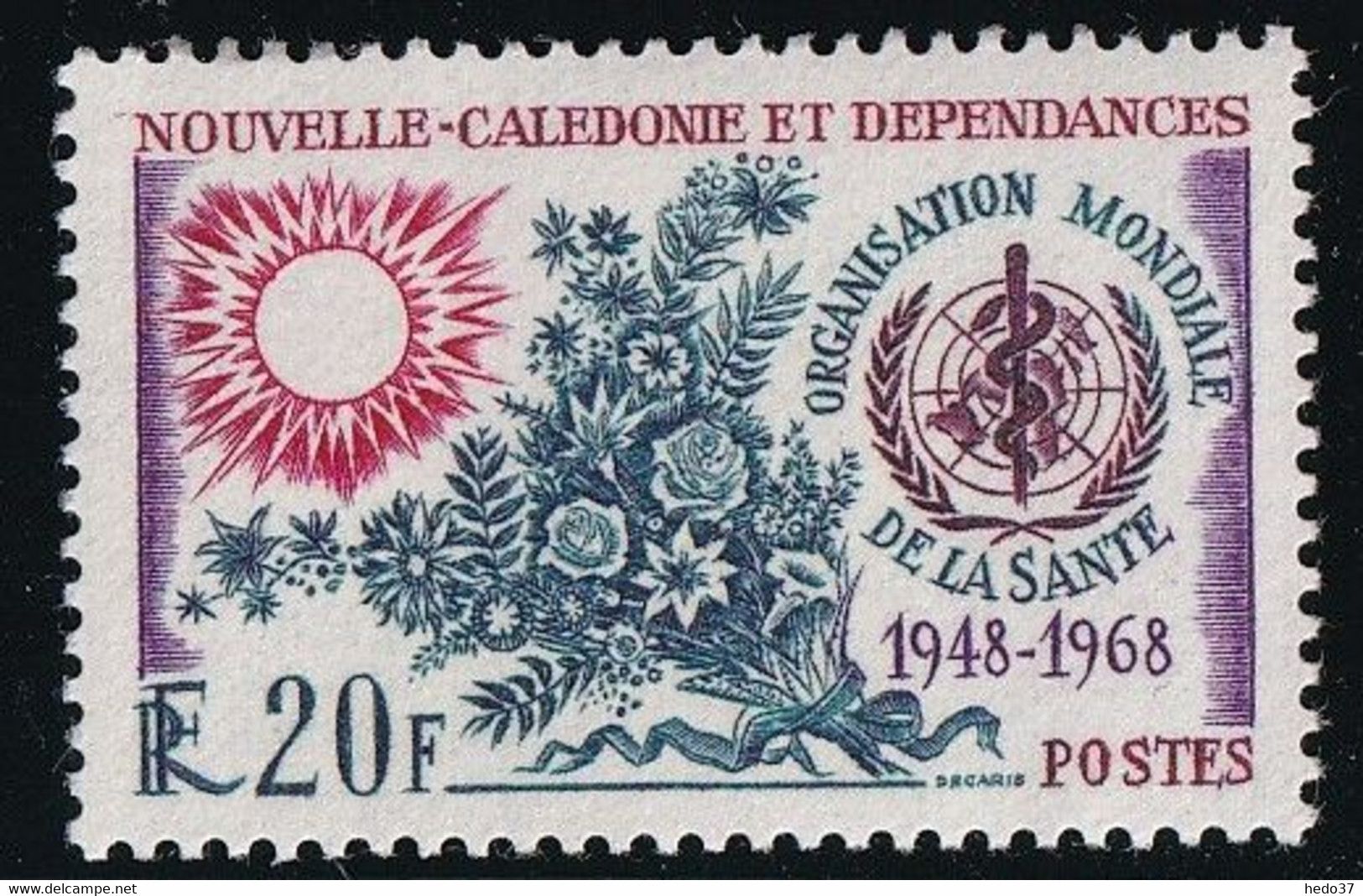 Nouvelle Calédonie N°351 - Neuf ** Sans Charnière - TB - Ungebraucht