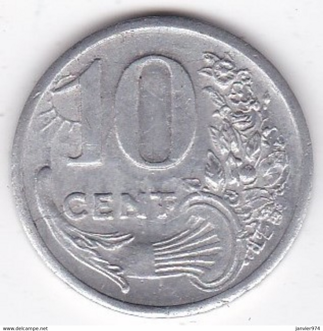 06 Alpes Maritimes Chambre De Commerce  De Nice 10 Centimes 1920, En Aluminium - Monetari / Di Necessità