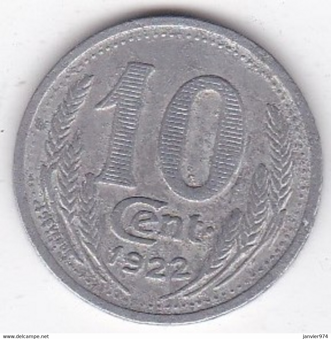 28. Eure Et Loire. Chambre De Commerce. 10 Centimes 1922, En Aluminium - Monetari / Di Necessità