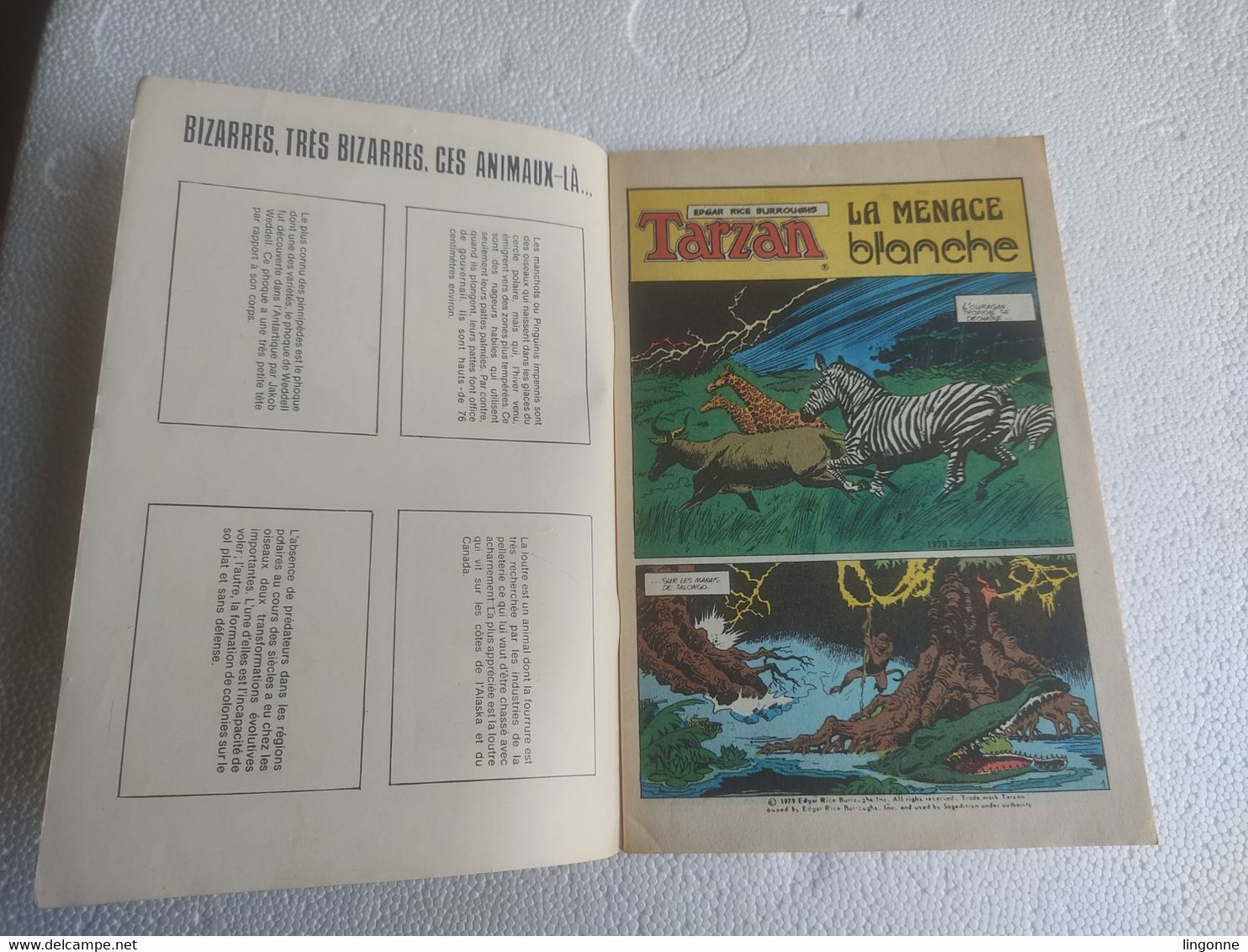 Super TARZAN N° 8 Edgar Rice Burroughs De 1979 - Tarzan