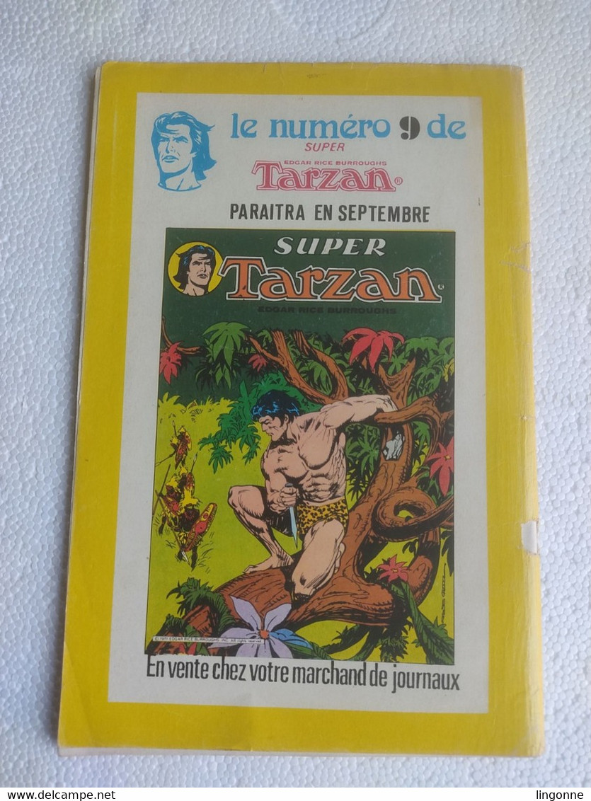 Super TARZAN N° 8 Edgar Rice Burroughs De 1979 - Tarzan