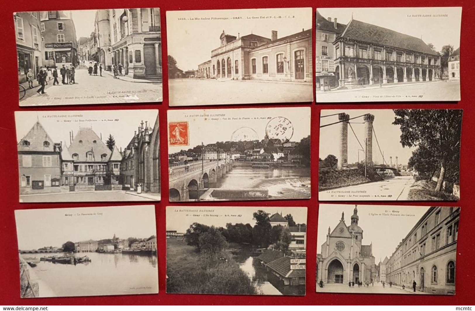 21Cartes  -  Gray -(  70 - Haute Saône  ) - Gray