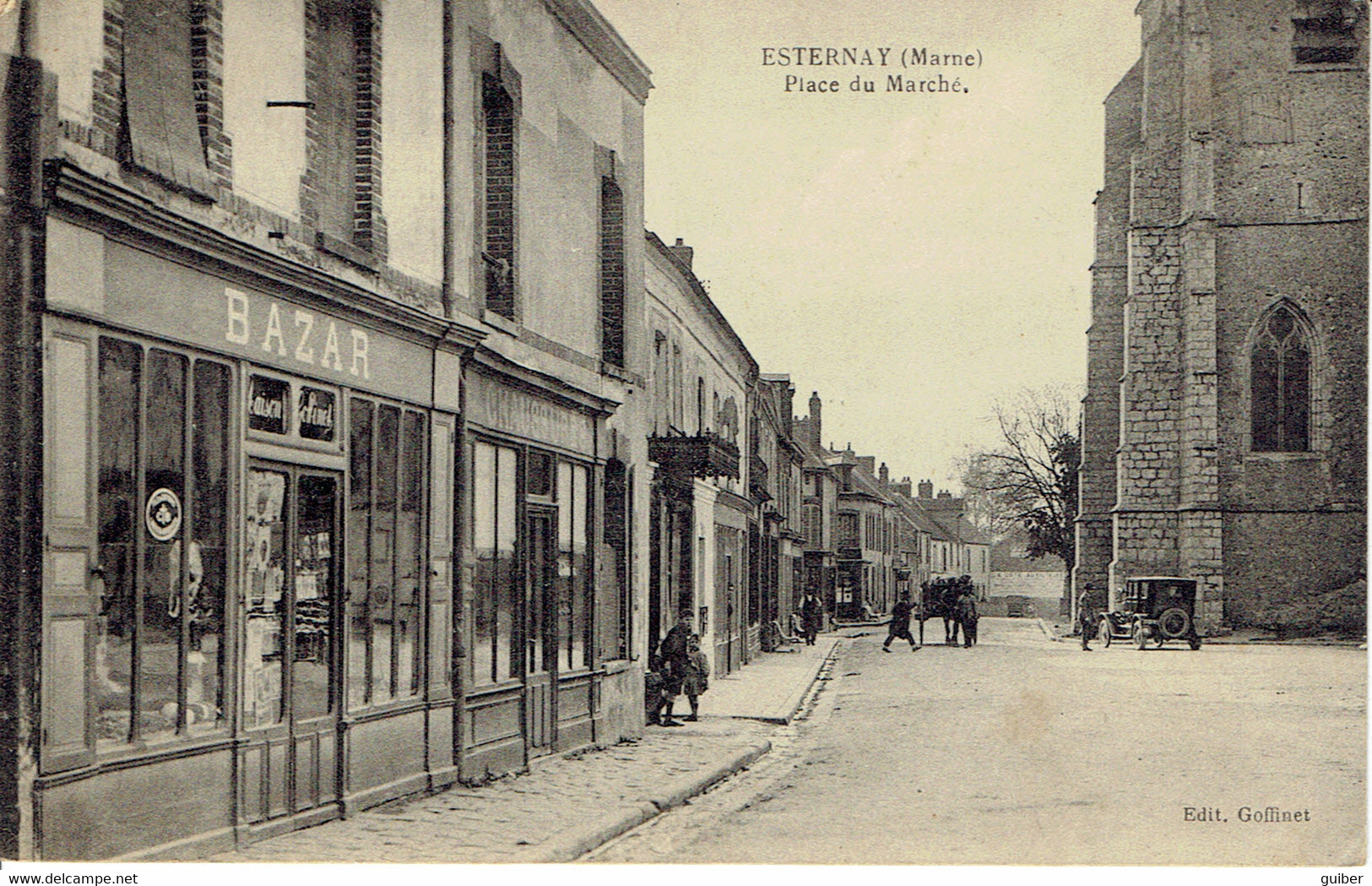 51 Esternay Place Du Marché Le Bazar - Esternay